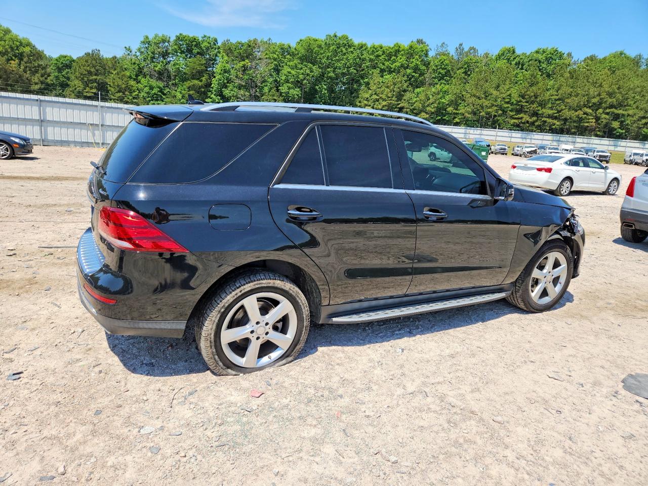 2017 Mercedes-benz Gle 350 4matic Черный vin: 4JGDA5HBXHA841939
