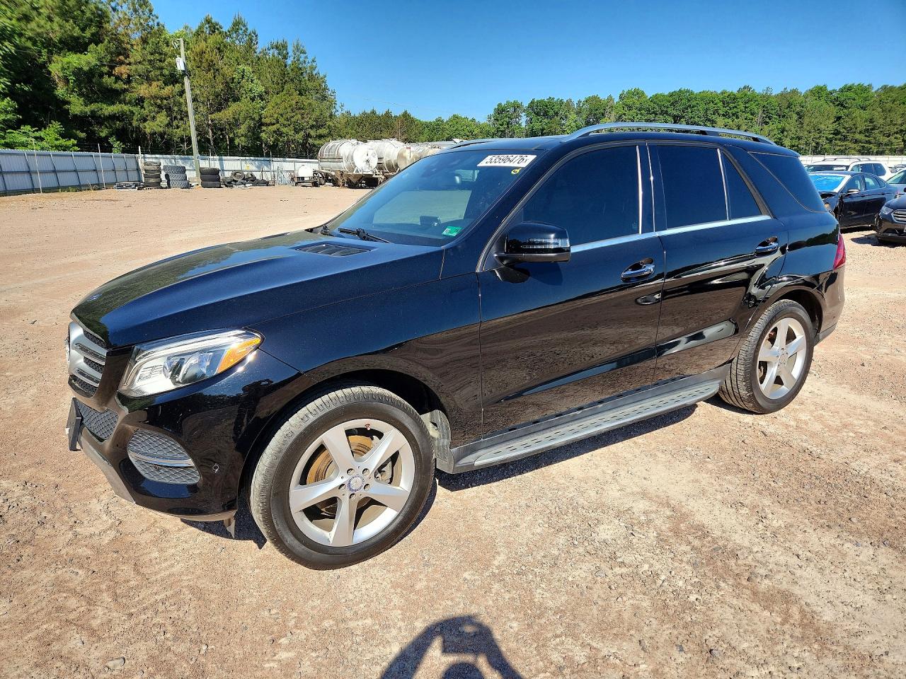 2017 Mercedes-benz Gle 350 4matic Черный vin: 4JGDA5HBXHA841939