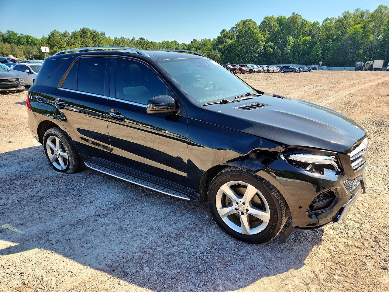 2017 Mercedes-benz Gle 350 4matic Черный vin: 4JGDA5HBXHA841939