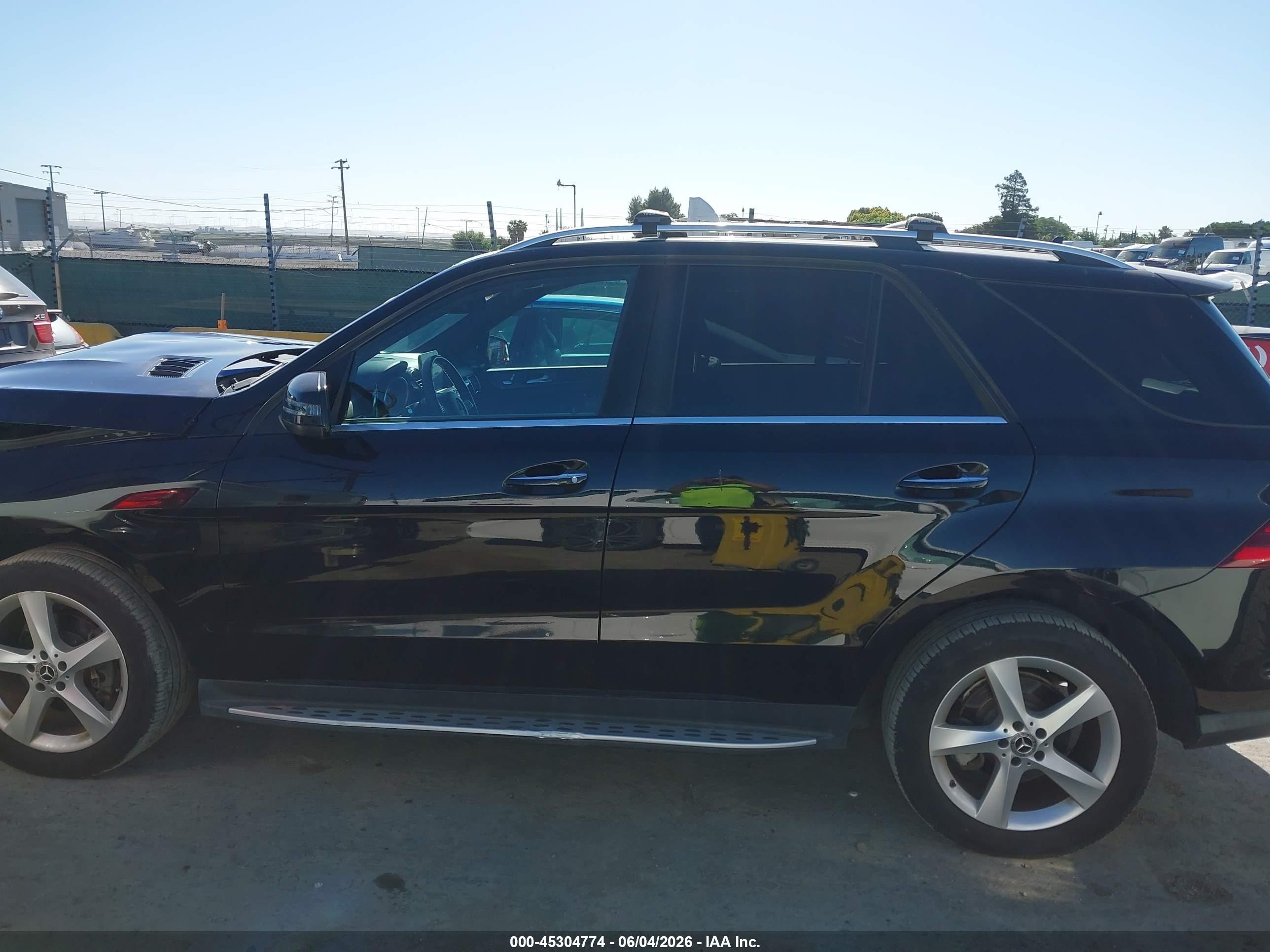 2017 Mercedes-benz Gle 350 4matic Black vin: 4JGDA5HBXHA968965