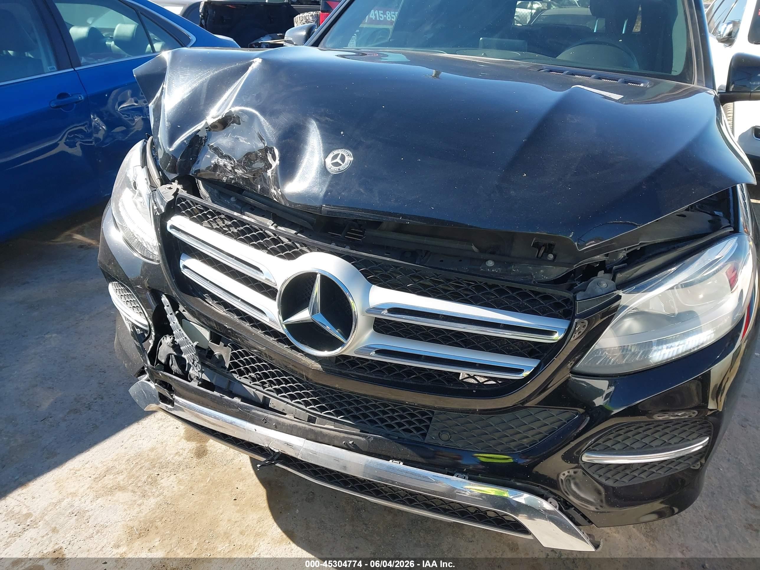 2017 Mercedes-benz Gle 350 4matic Black vin: 4JGDA5HBXHA968965