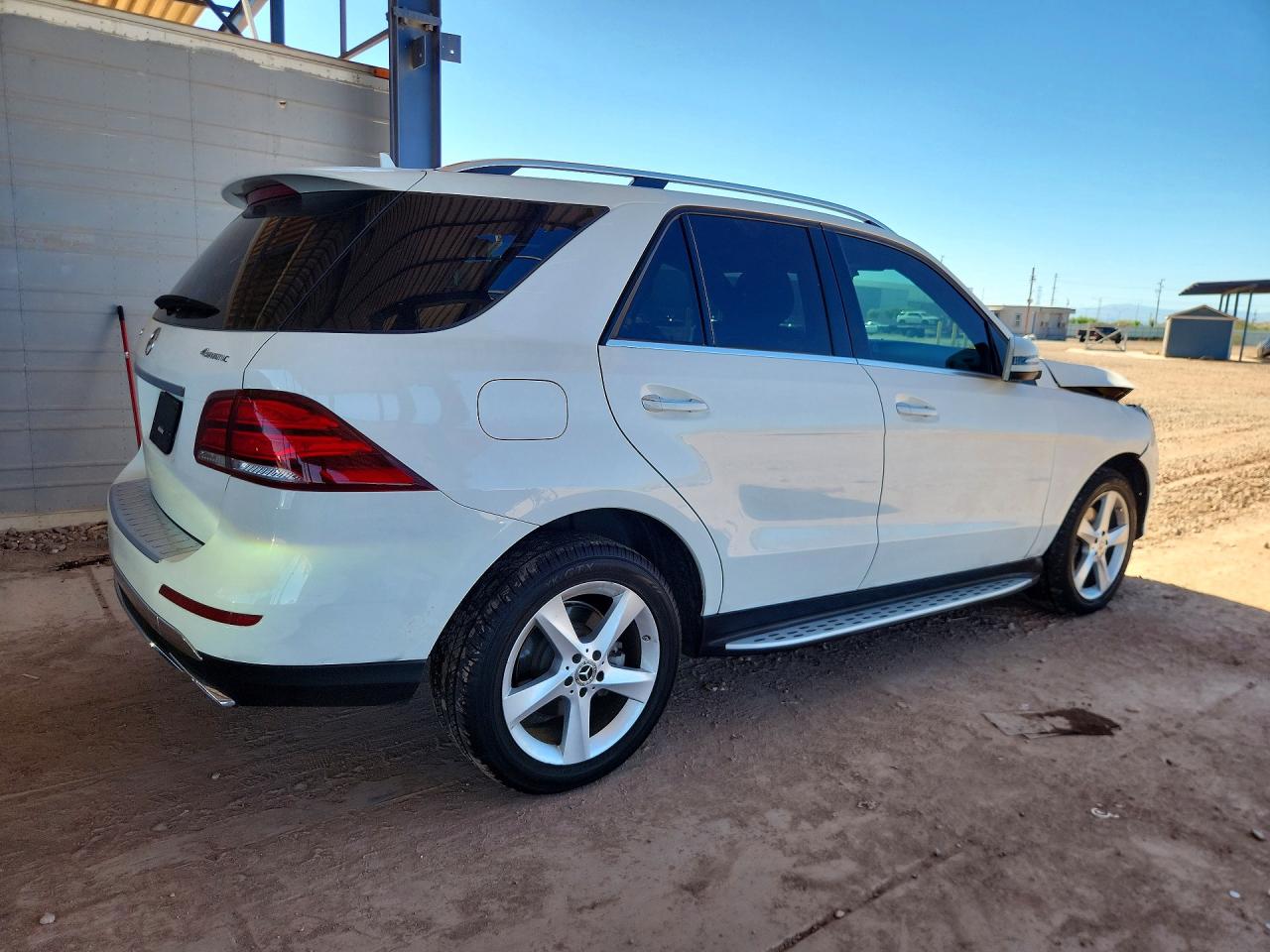 2017 Mercedes-benz Gle 350 4matic White vin: 4JGDA5HBXHA993848