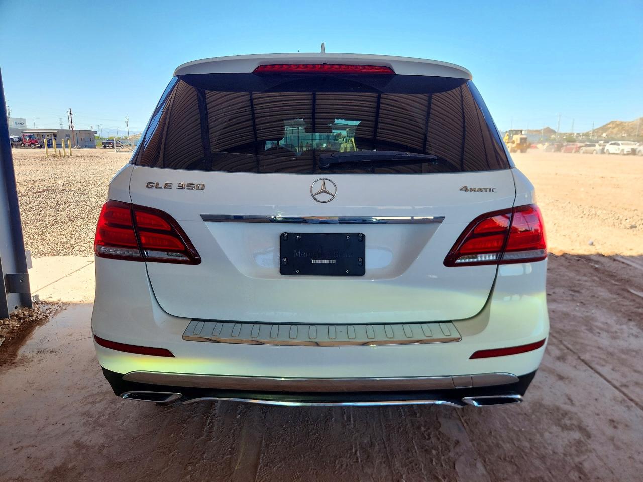 2017 Mercedes-benz Gle 350 4matic White vin: 4JGDA5HBXHA993848
