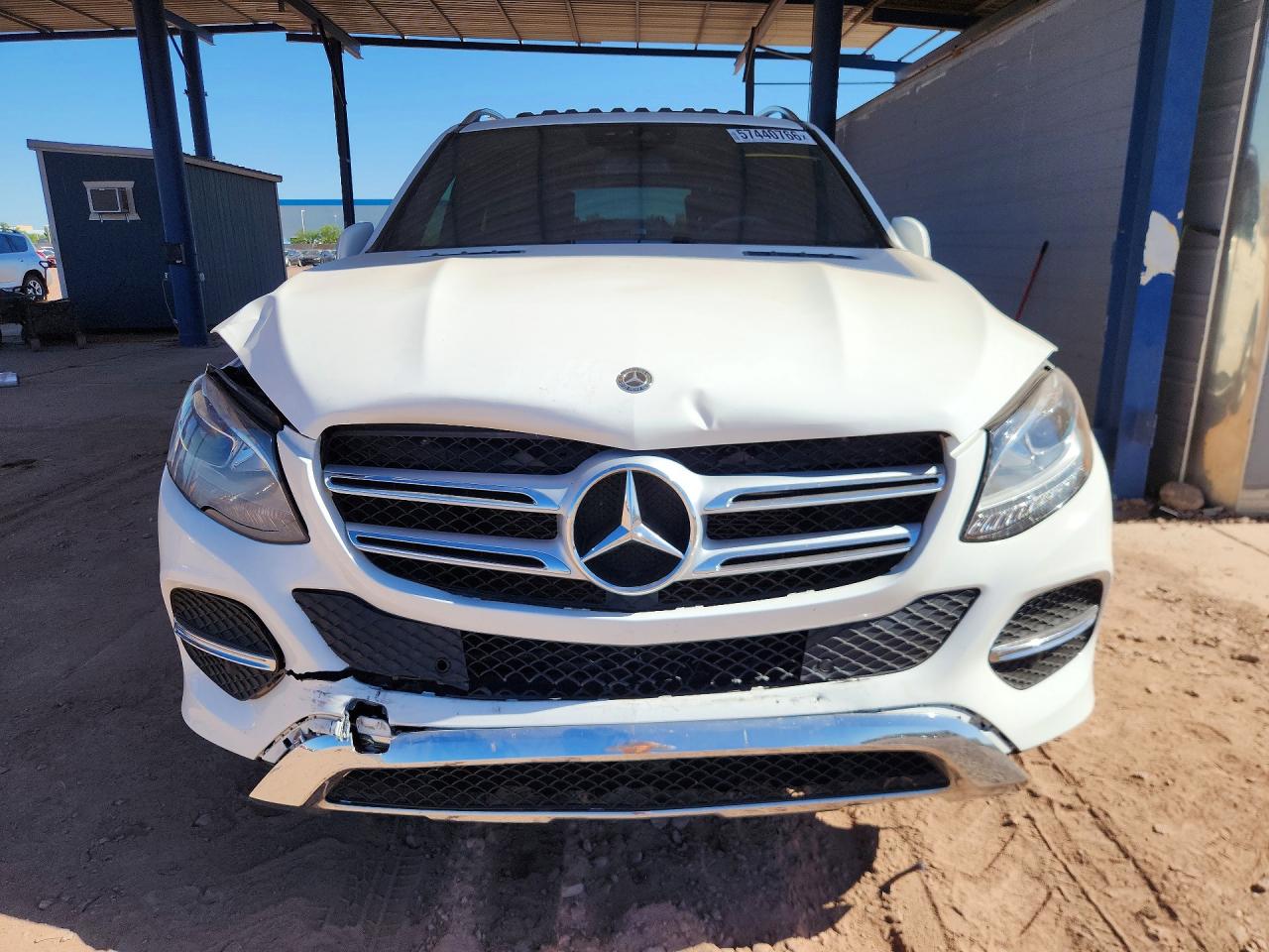 2017 Mercedes-benz Gle 350 4matic White vin: 4JGDA5HBXHA993848