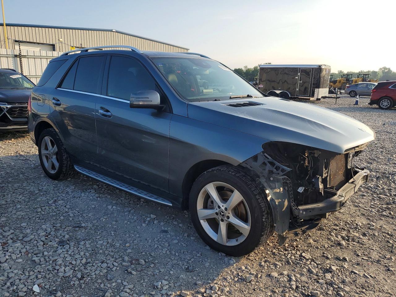2018 Mercedes-benz Gle 350 4matic Gray vin: 4JGDA5HBXJB024504