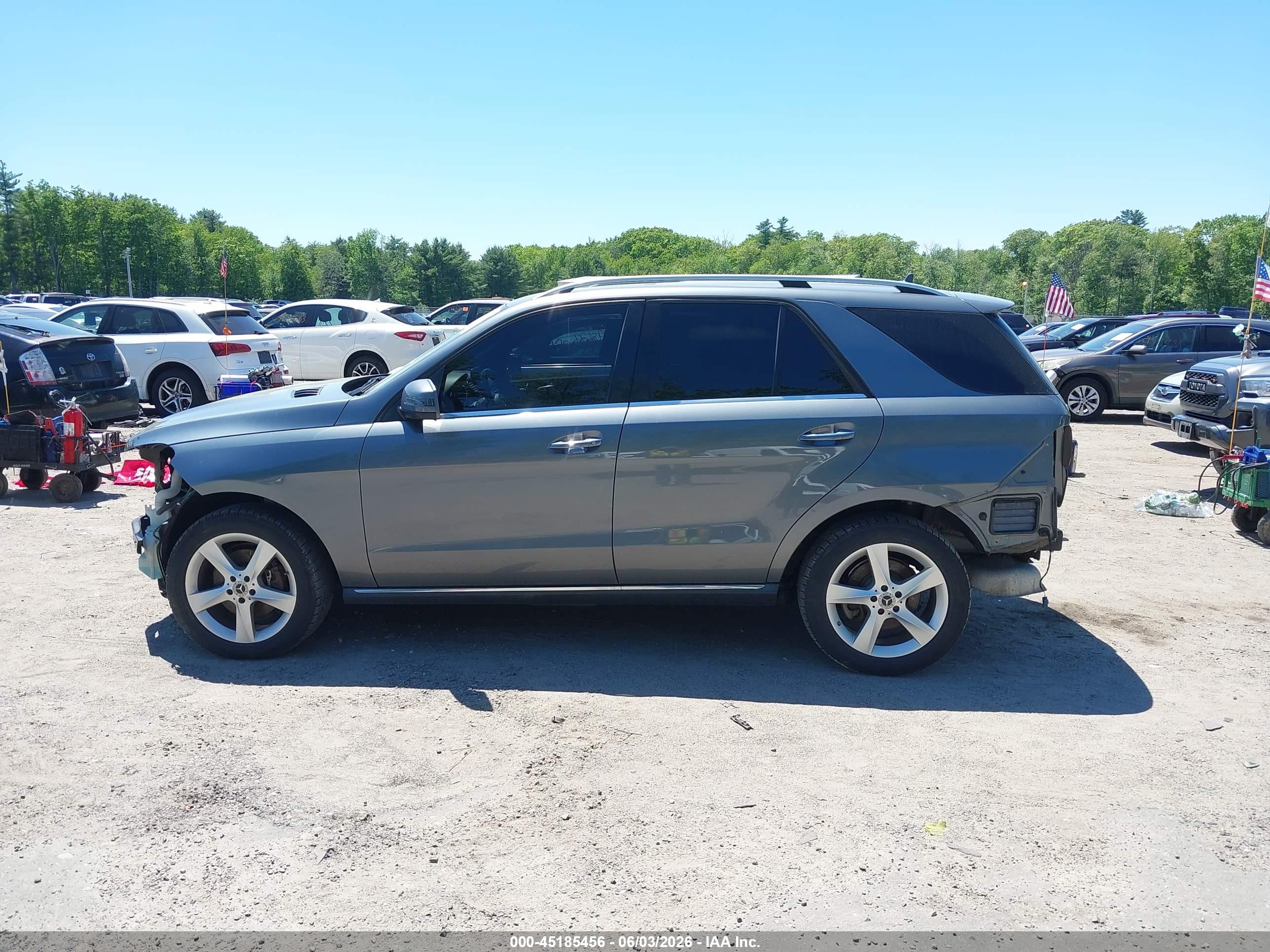 2018 Mercedes-benz Gle 350 4matic Gray vin: 4JGDA5HBXJB106216