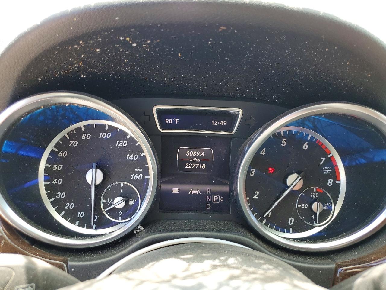 2013 Mercedes-benz Ml 350 White vin: 4JGDA5JB0DA134739