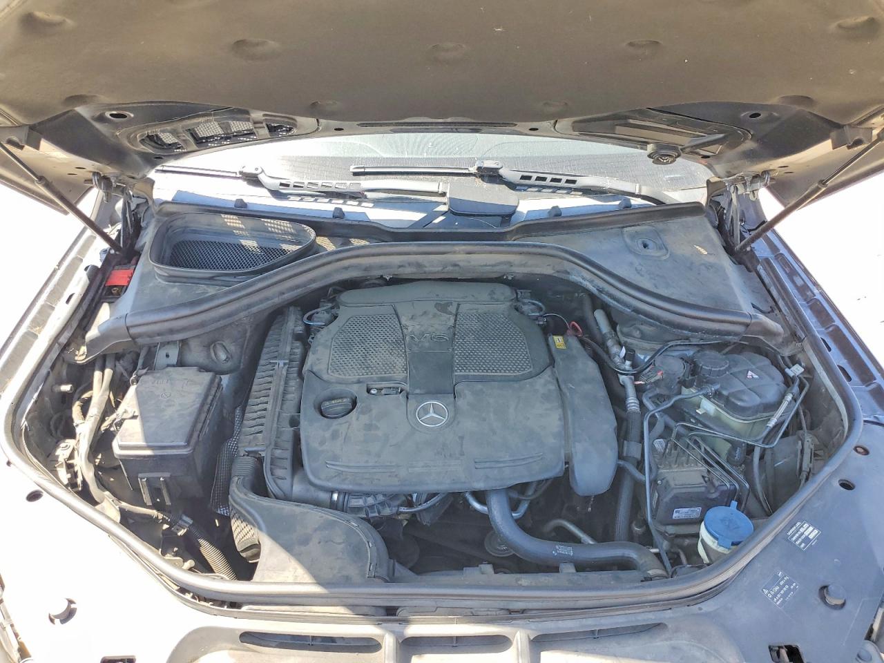 2013 Mercedes-benz Ml 350 Gray vin: 4JGDA5JB0DA137155