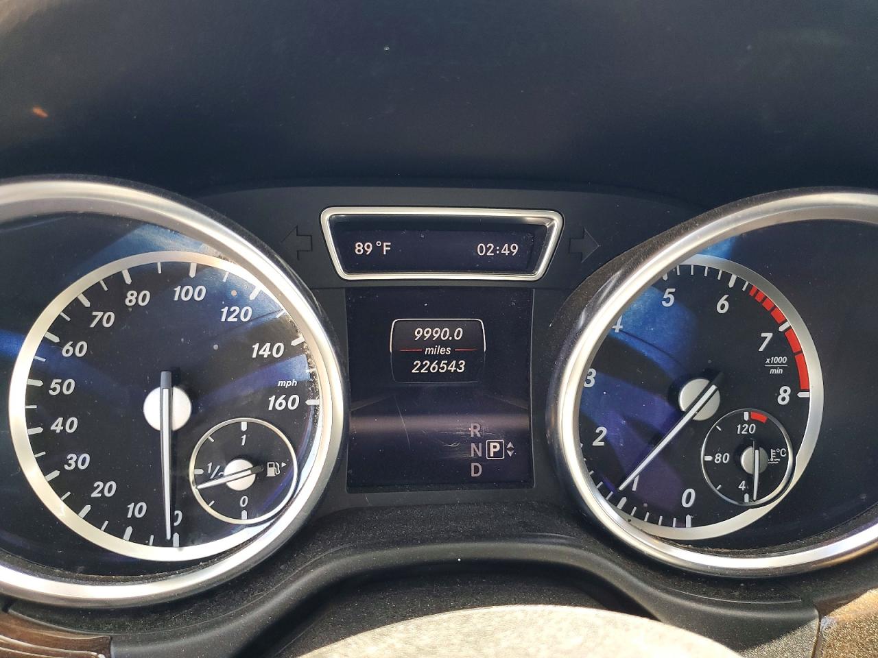 2013 Mercedes-benz Ml 350 Gray vin: 4JGDA5JB0DA137155