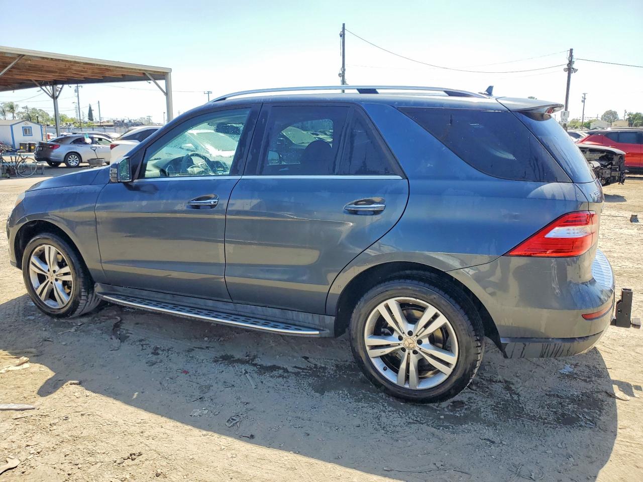 2013 Mercedes-benz Ml 350 Gray vin: 4JGDA5JB0DA137155