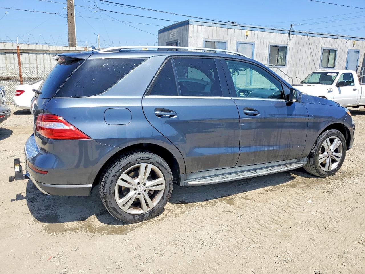2013 Mercedes-benz Ml 350 Gray vin: 4JGDA5JB0DA137155