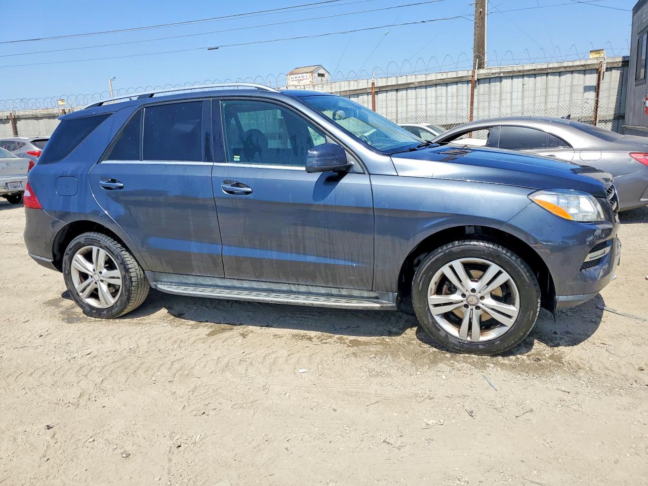 2013 Mercedes-benz Ml 350 Gray vin: 4JGDA5JB0DA137155