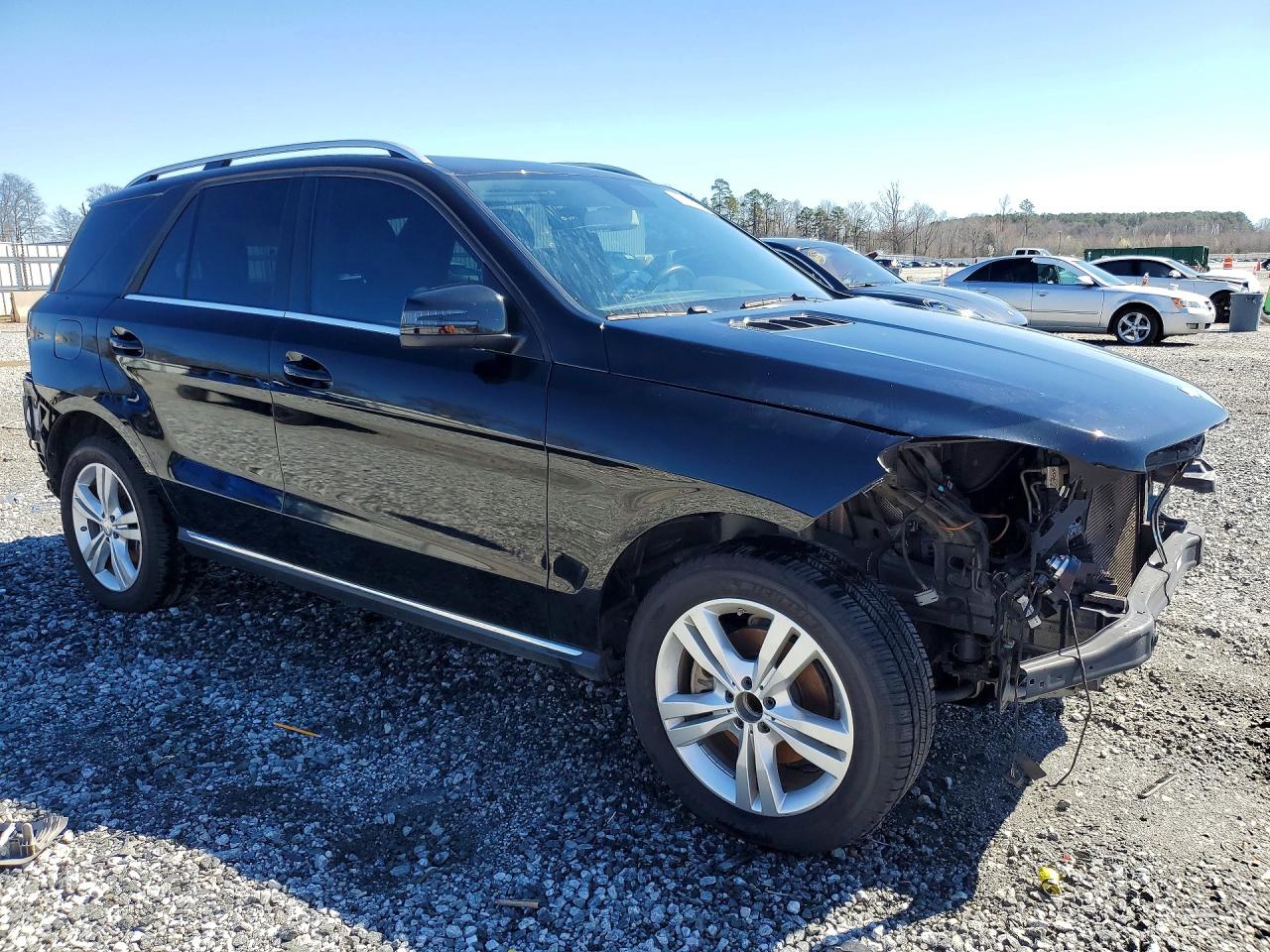 2013 Mercedes-benz Ml 350 Черный vin: 4JGDA5JB0DA144185