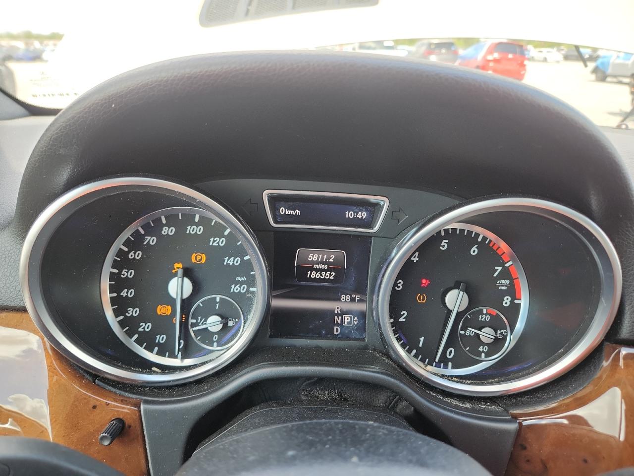 2013 Mercedes-benz Ml 350 Желто-коричневый vin: 4JGDA5JB0DA158071
