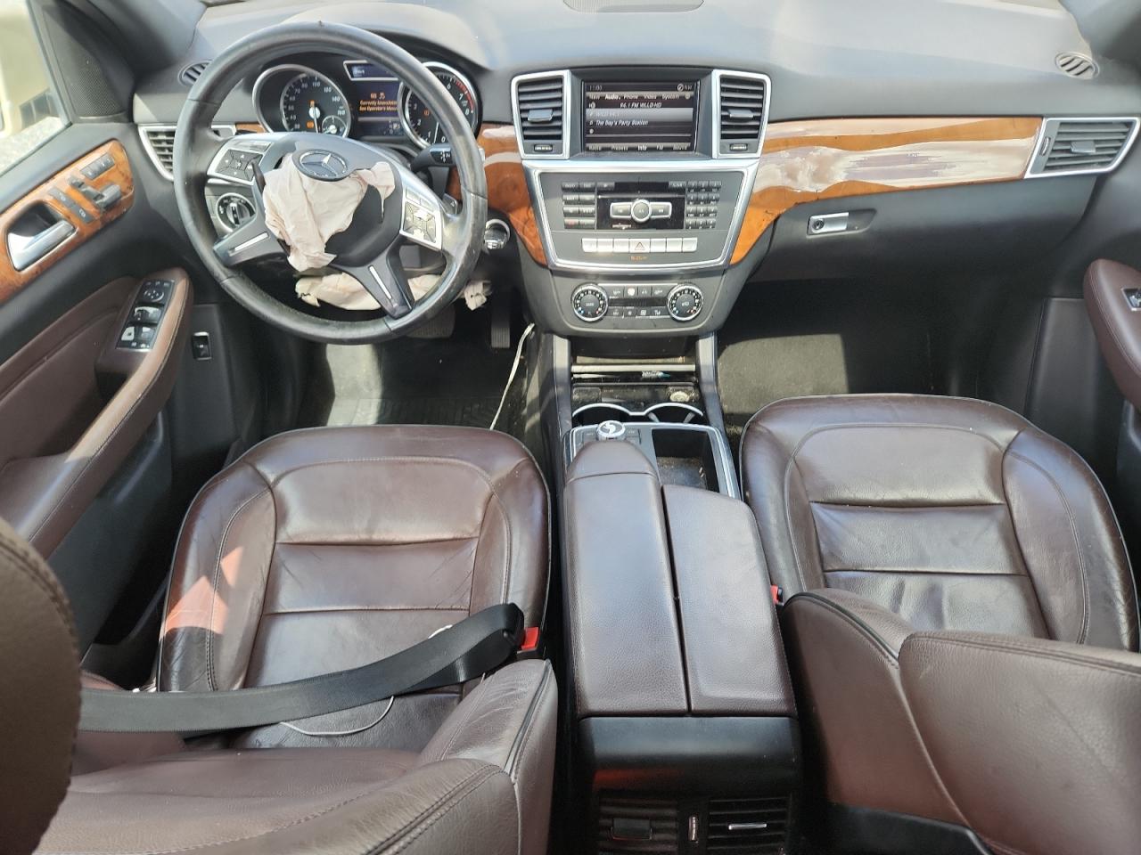 2013 Mercedes-benz Ml 350 Желто-коричневый vin: 4JGDA5JB0DA158071