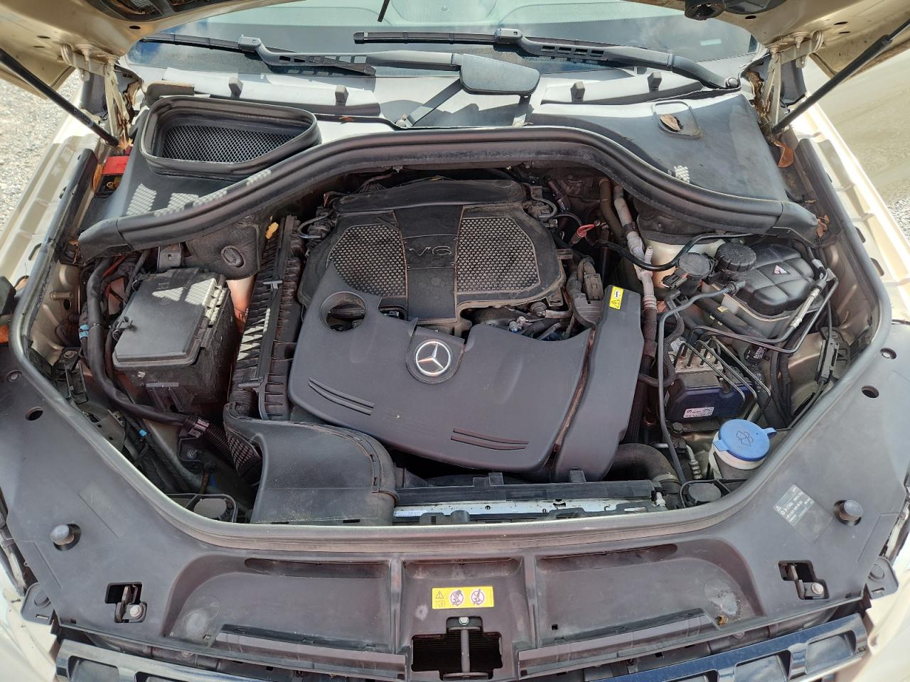 2013 Mercedes-benz Ml 350 Желто-коричневый vin: 4JGDA5JB0DA158071