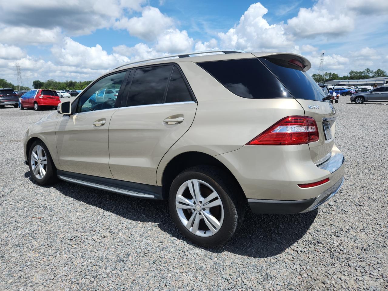 2013 Mercedes-benz Ml 350 Желто-коричневый vin: 4JGDA5JB0DA158071
