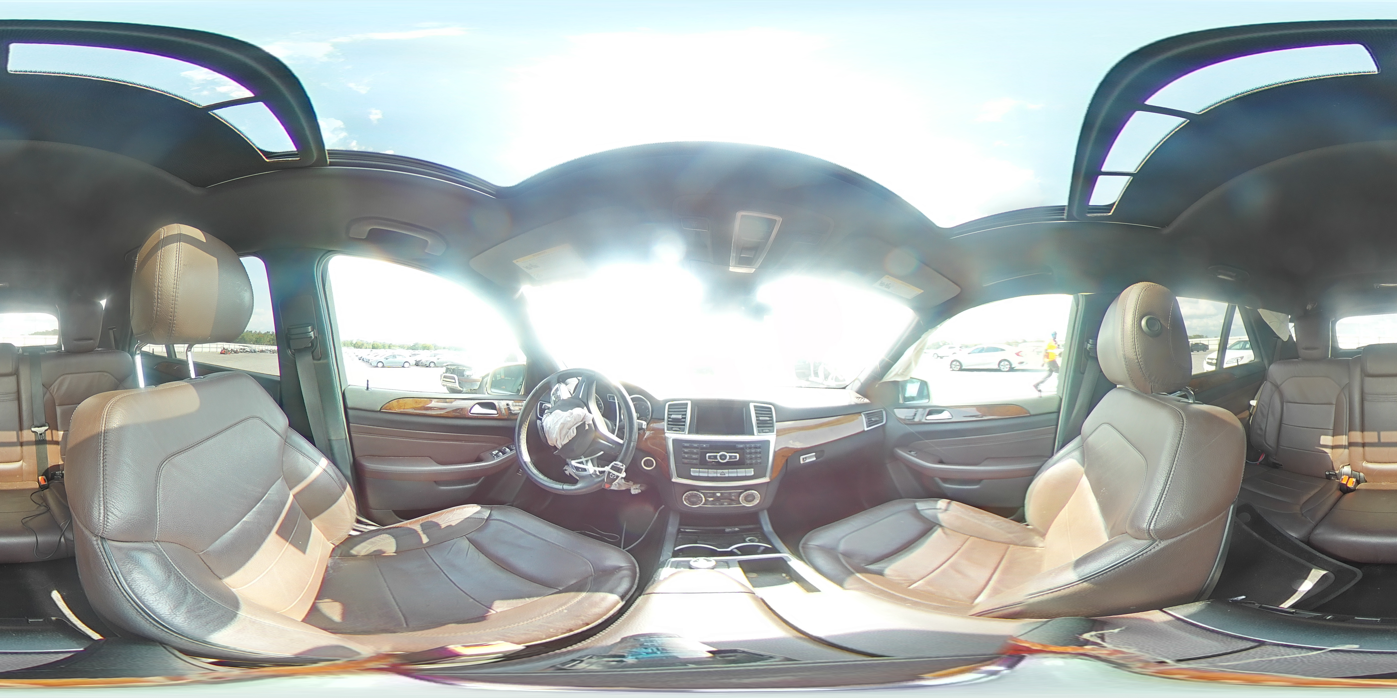 2013 Mercedes-benz Ml 350 Желто-коричневый vin: 4JGDA5JB0DA158071