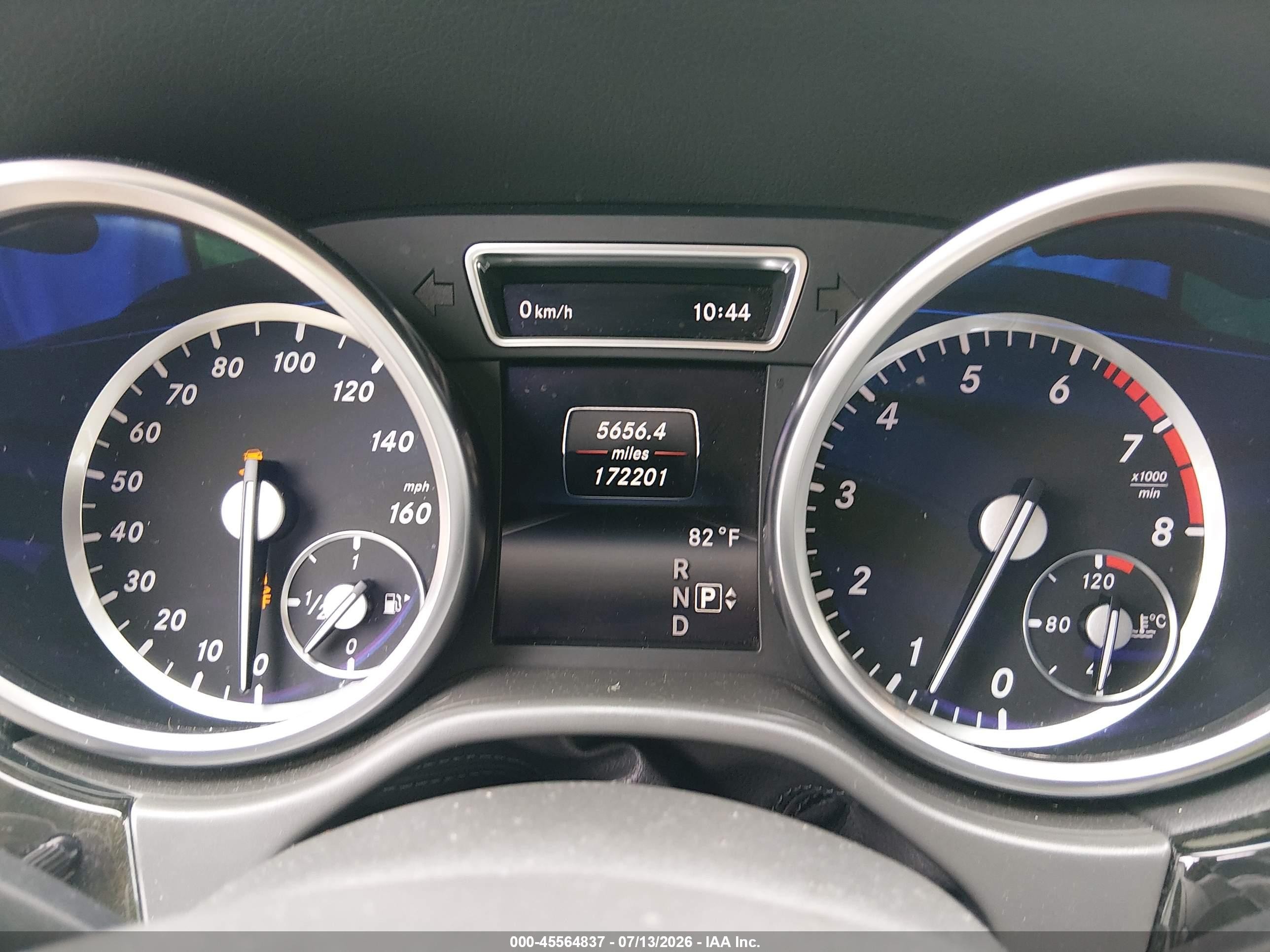 2014 Mercedes-benz Ml 350   Gray vin: 4JGDA5JB0EA390168