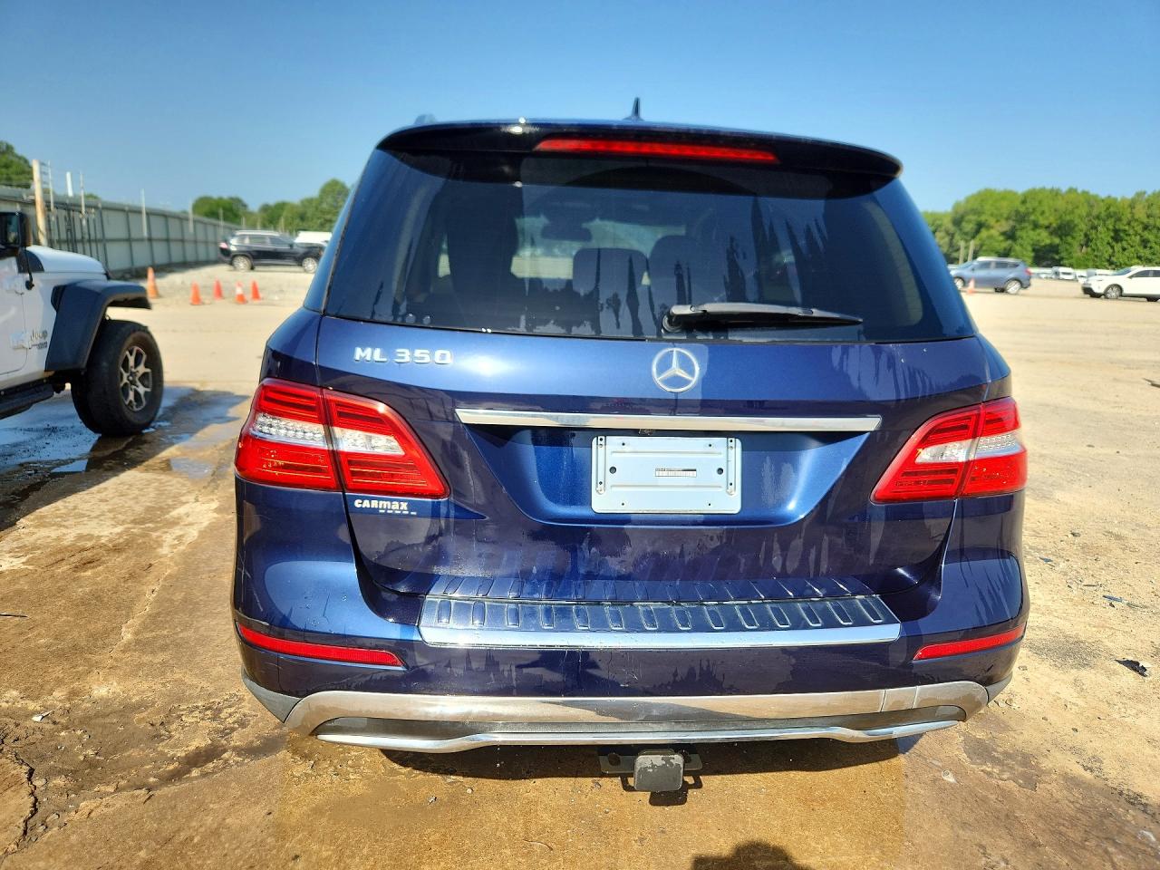 2015 Mercedes-benz Ml 350 Blue vin: 4JGDA5JB0FA443114