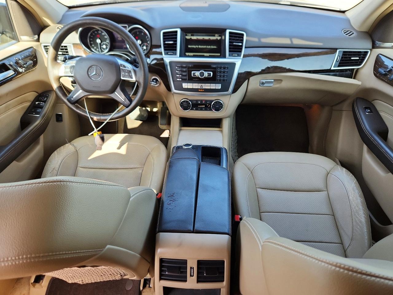 2015 Mercedes-benz Ml 350 Blue vin: 4JGDA5JB0FA443114