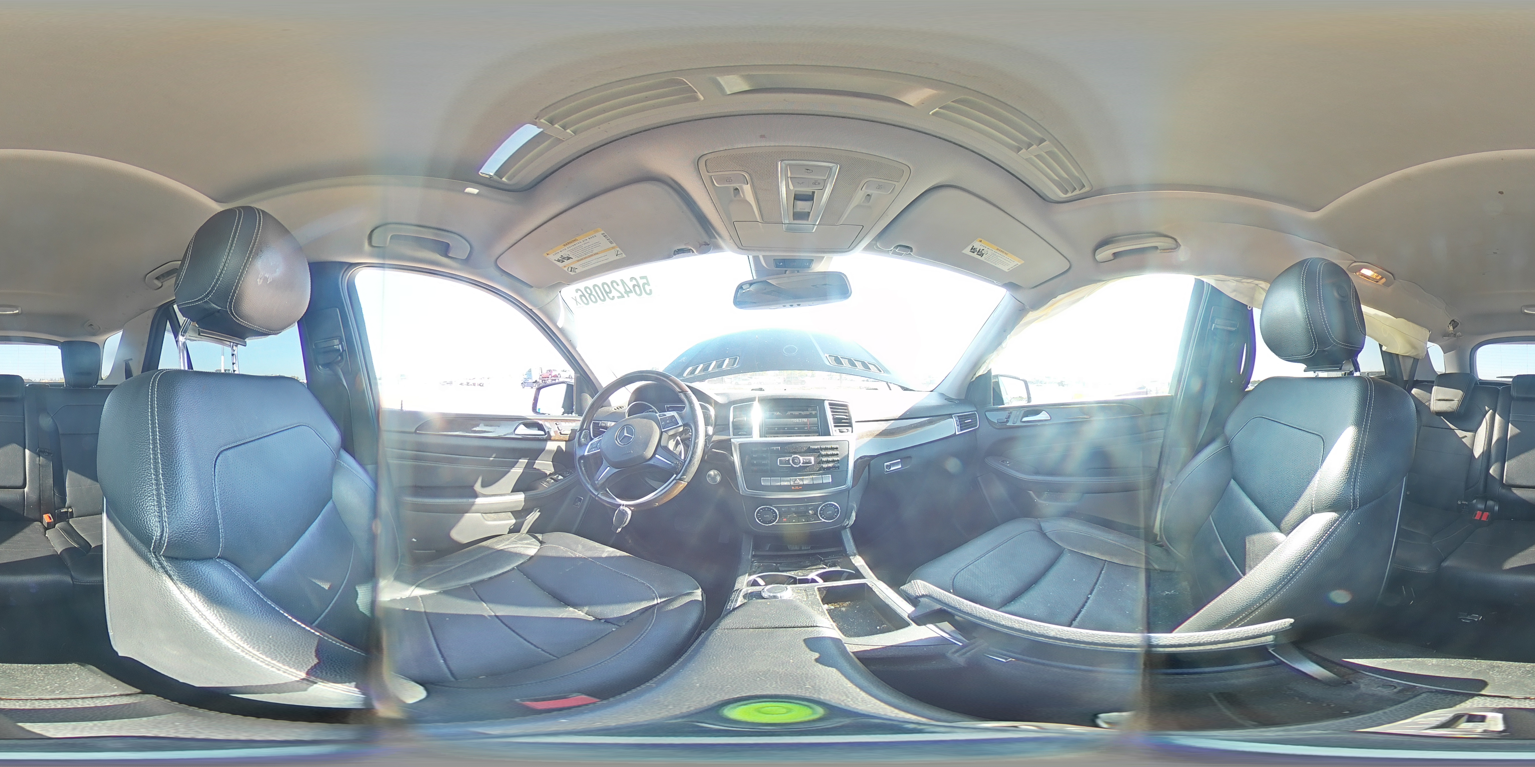 2015 Mercedes-benz Ml 350 Black vin: 4JGDA5JB0FA488392