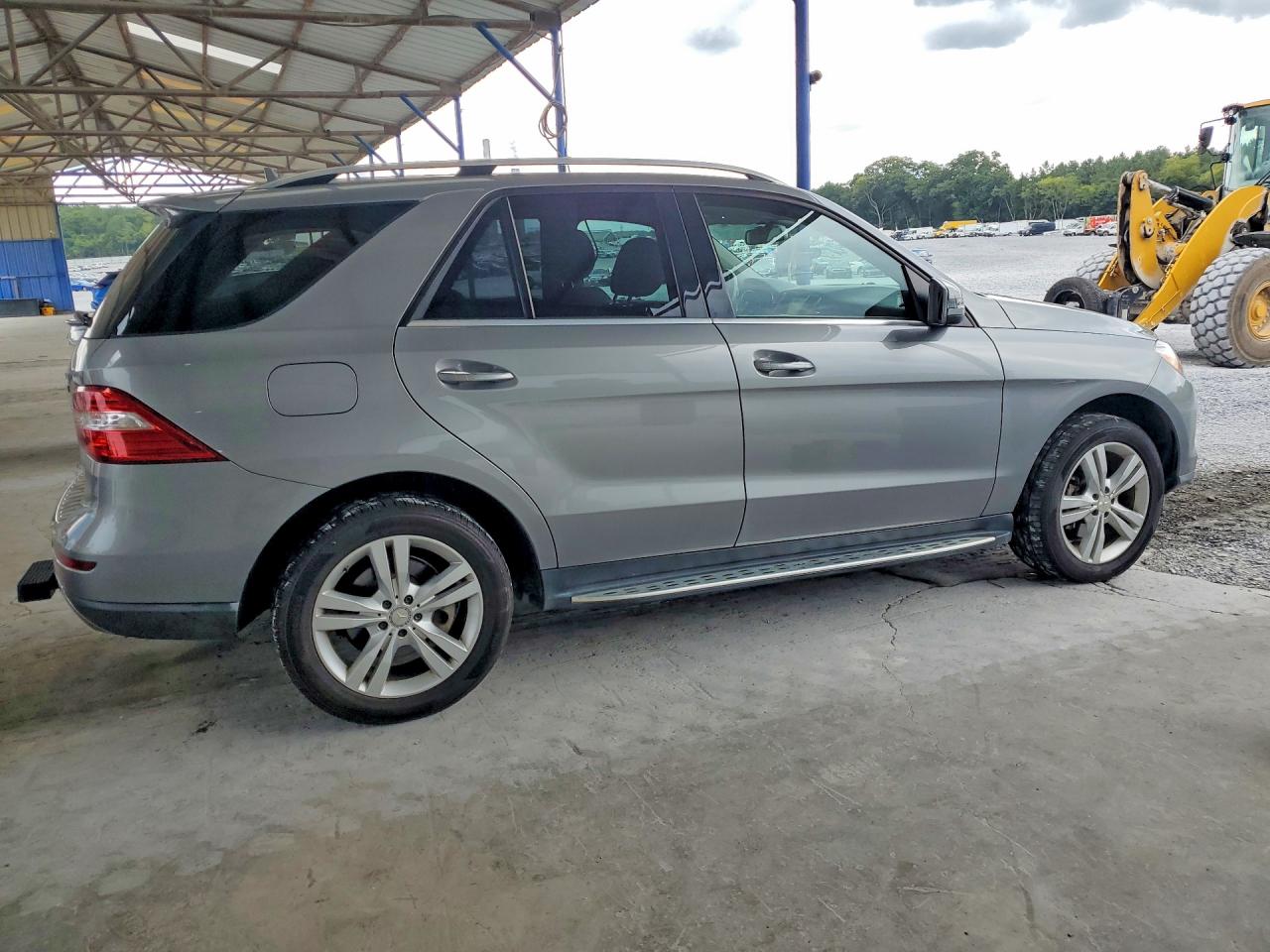 2015 Mercedes-benz Ml 350 Gray vin: 4JGDA5JB0FA554052