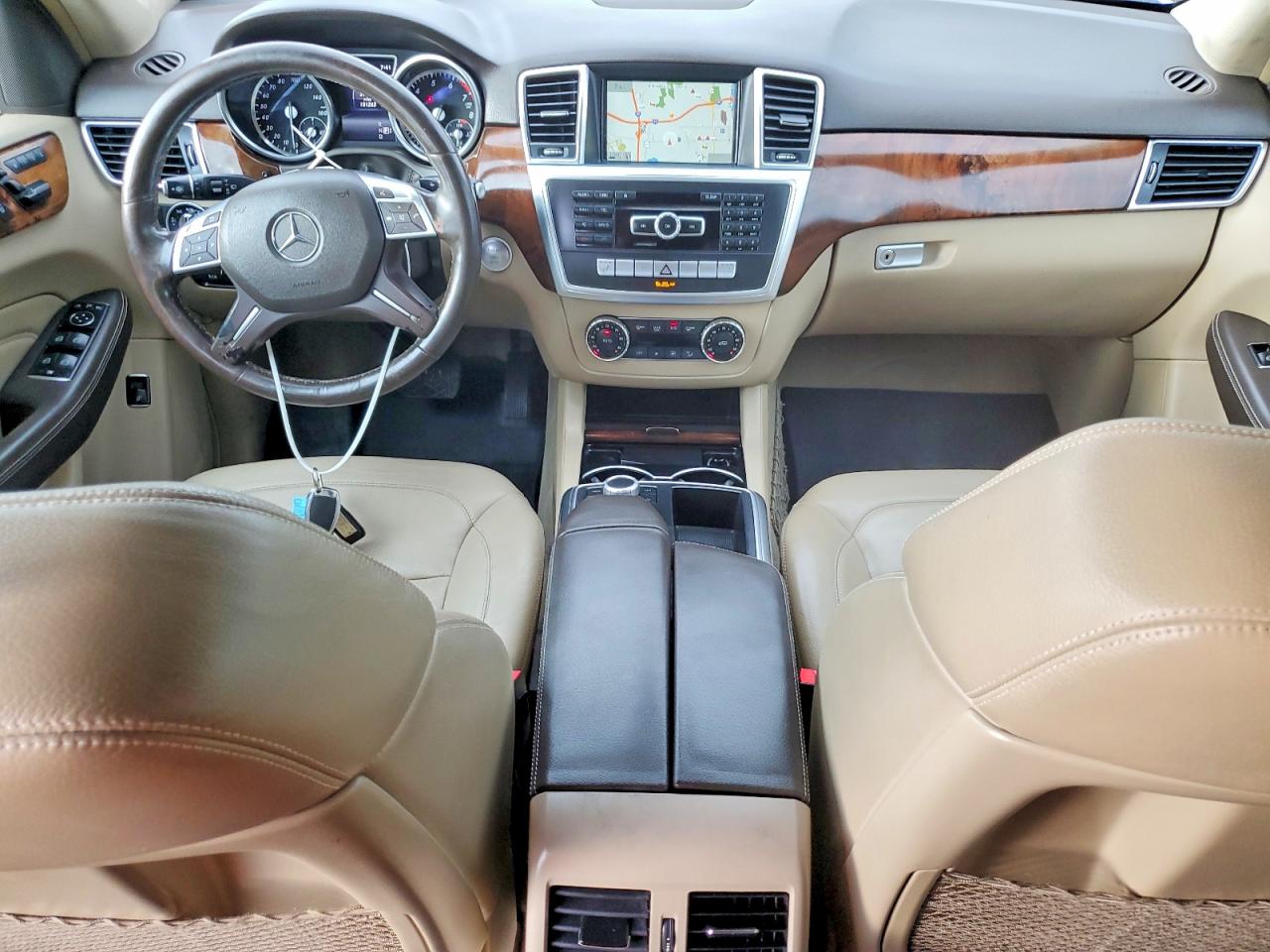 2015 Mercedes-benz Ml 350 White vin: 4JGDA5JB0FA571711