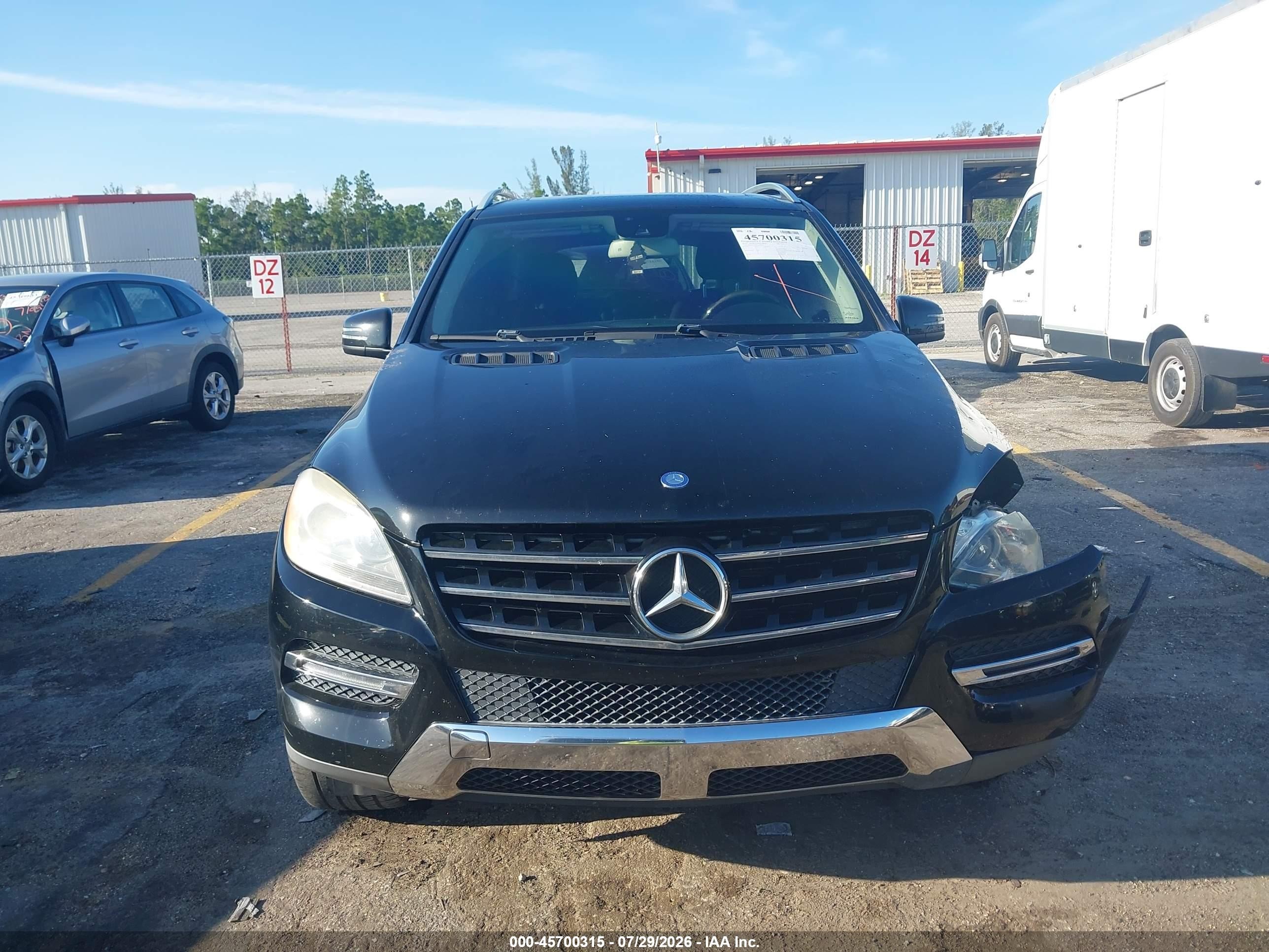 2015 Mercedes-benz Ml 350 Black vin: 4JGDA5JB0FA592543
