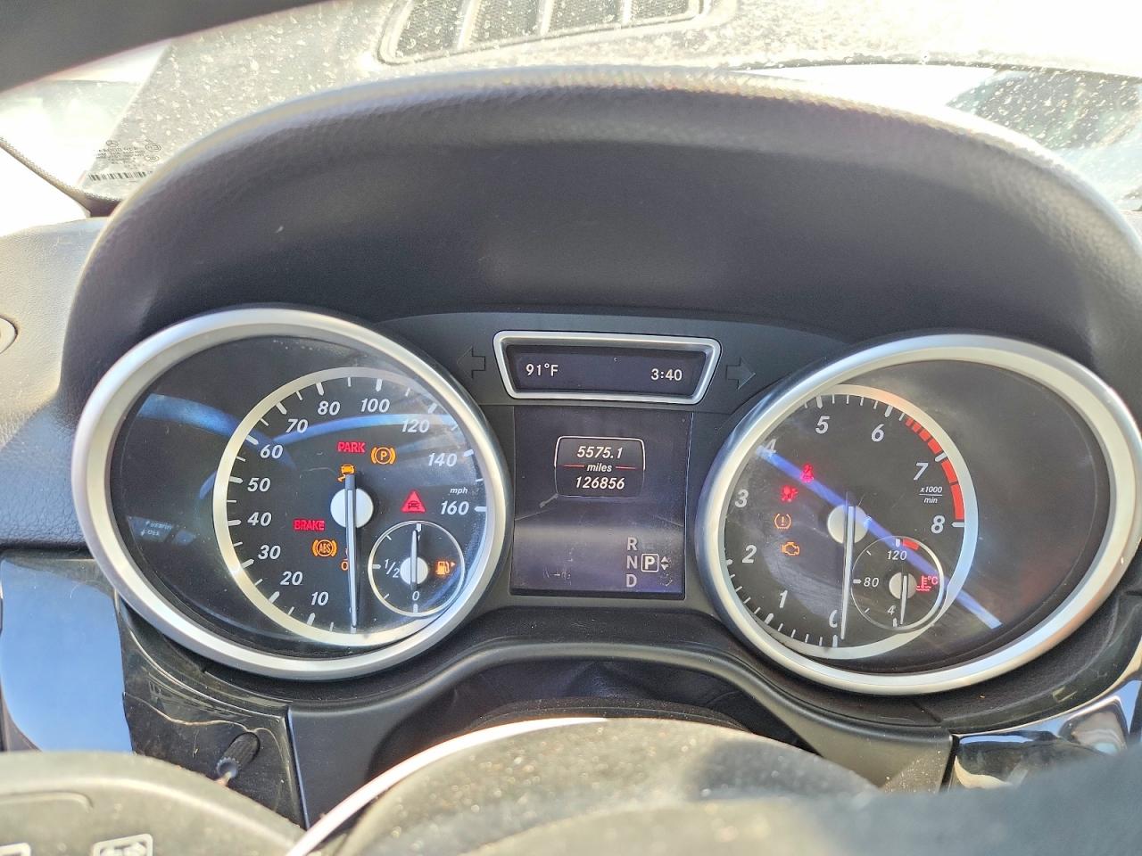 2015 Mercedes-benz Ml 350 Black vin: 4JGDA5JB0FA604674