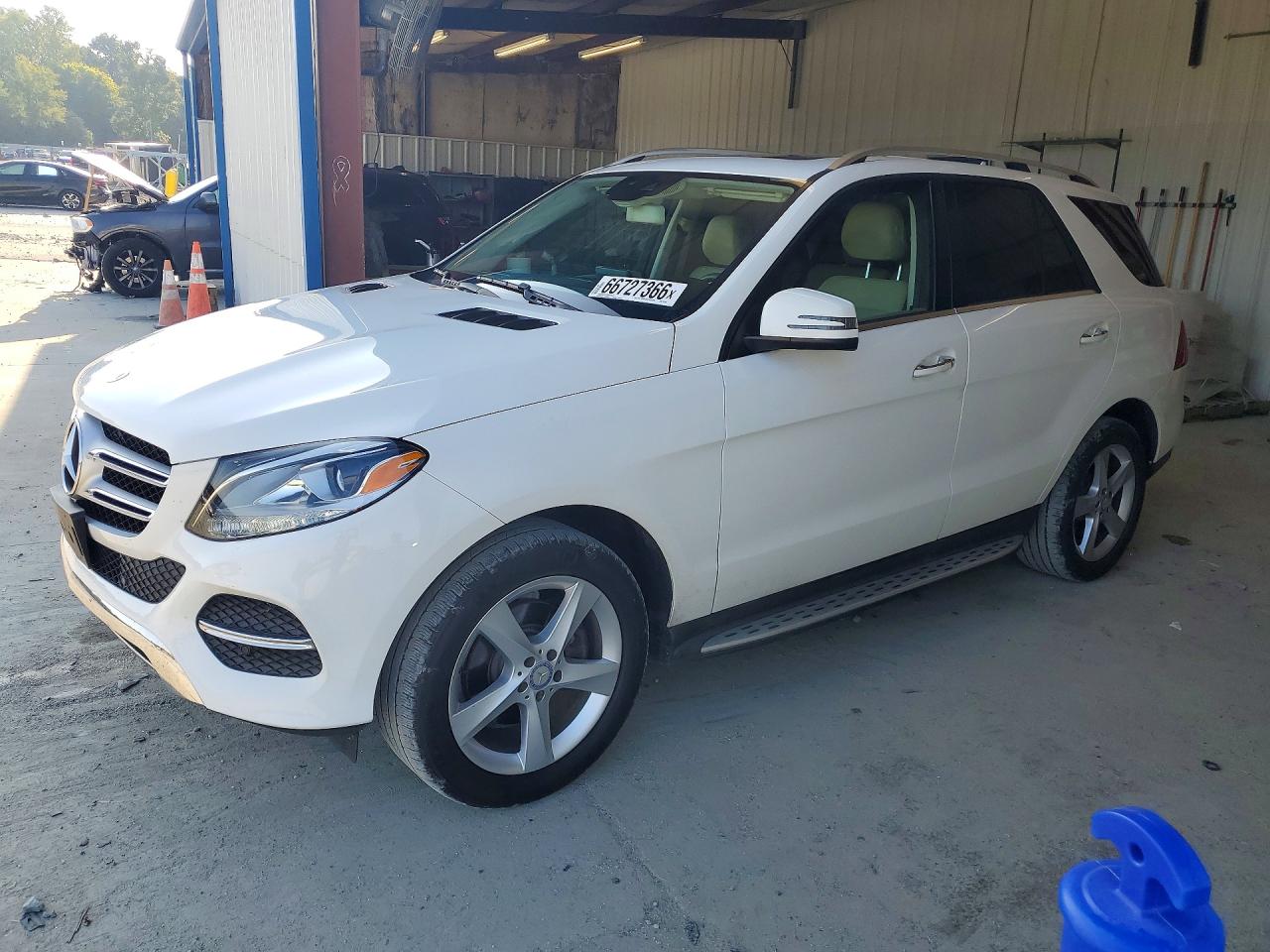 2017 Mercedes-benz Gle 350 White vin: 4JGDA5JB0HA872353