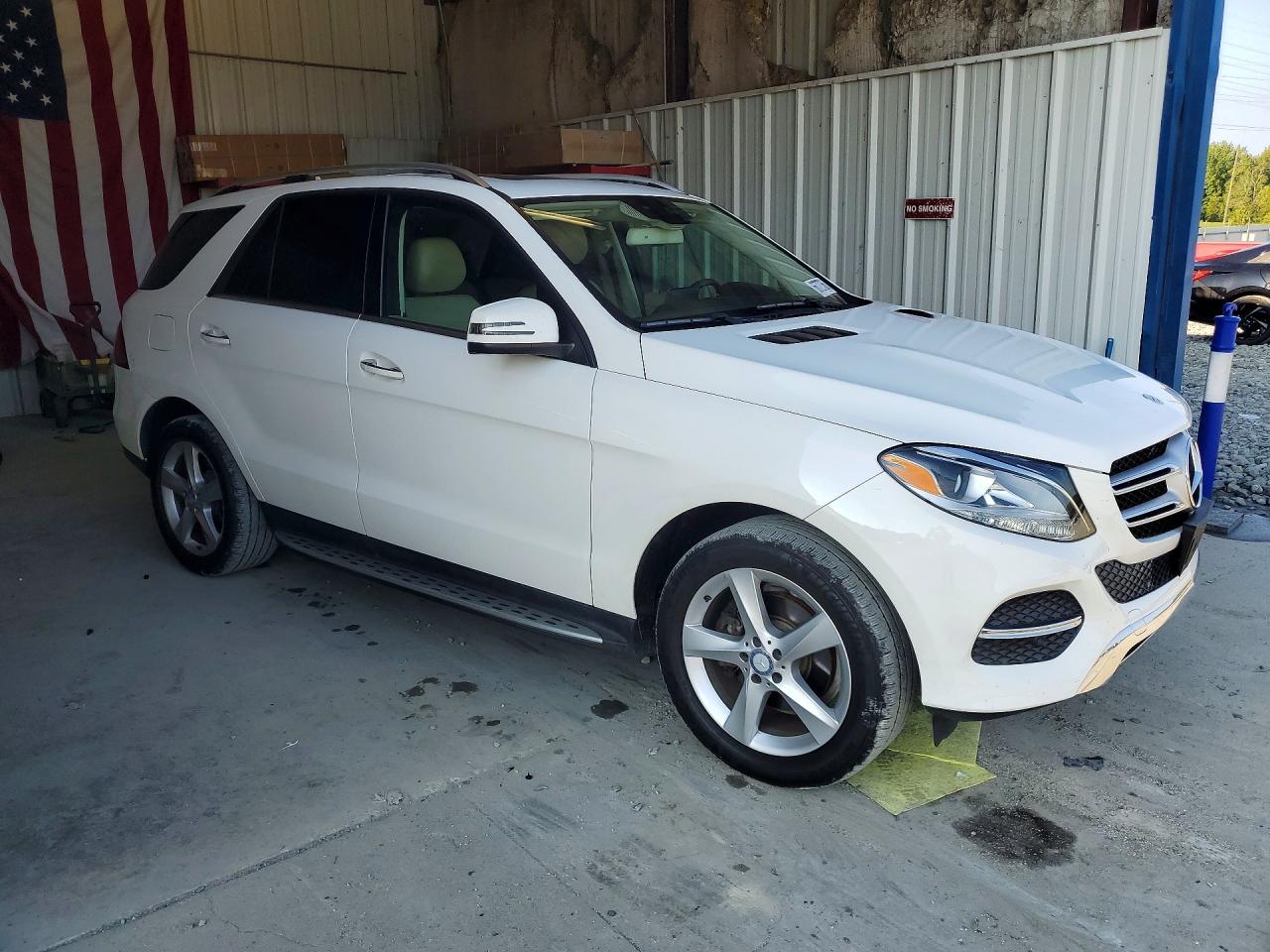 2017 Mercedes-benz Gle 350 White vin: 4JGDA5JB0HA872353