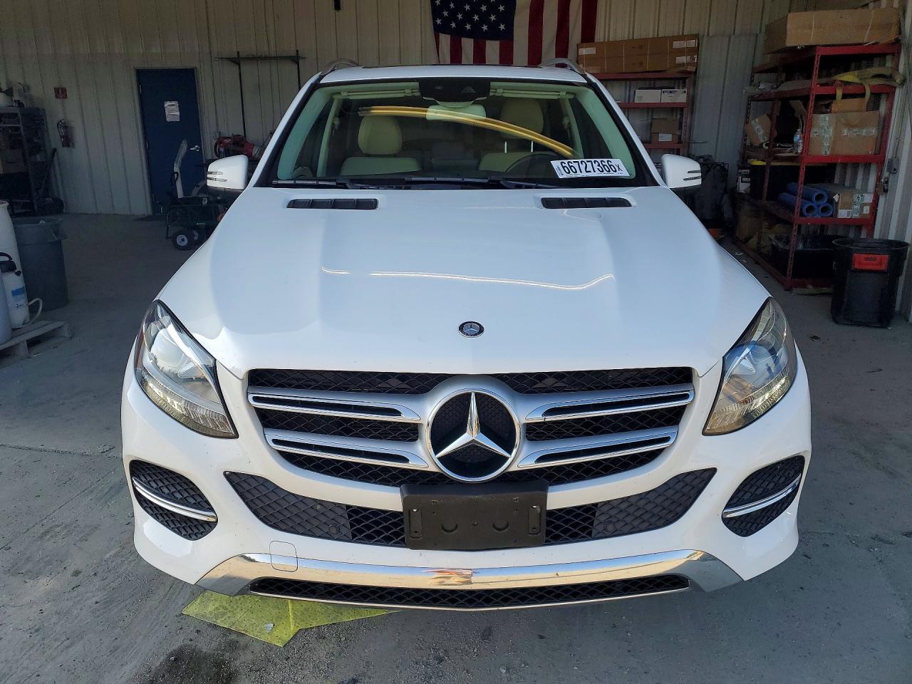 2017 Mercedes-benz Gle 350 White vin: 4JGDA5JB0HA872353