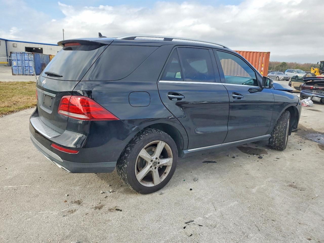 2017 Mercedes-benz Gle 350 Черный vin: 4JGDA5JB0HA930414