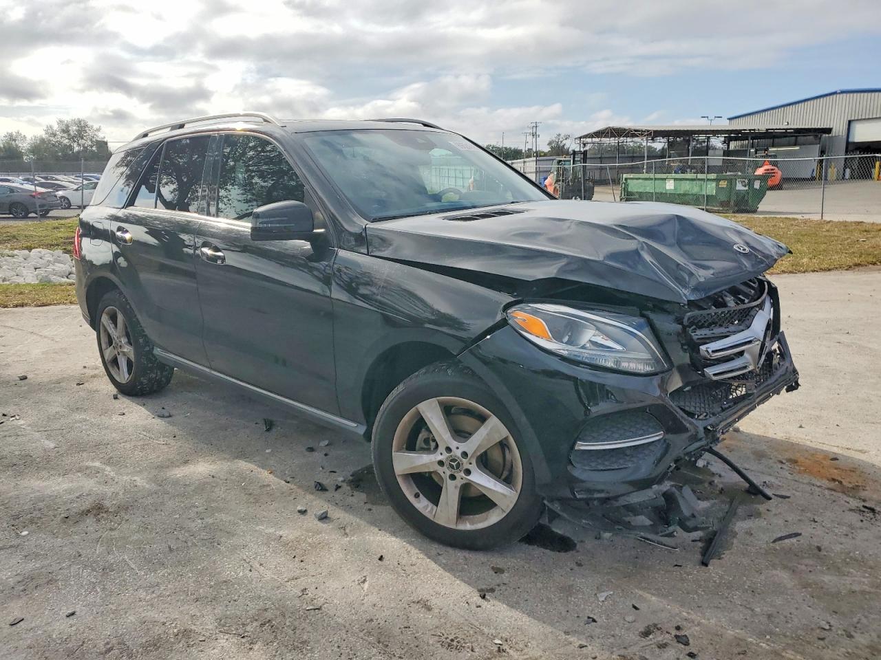 2017 Mercedes-benz Gle 350 Черный vin: 4JGDA5JB0HA930414