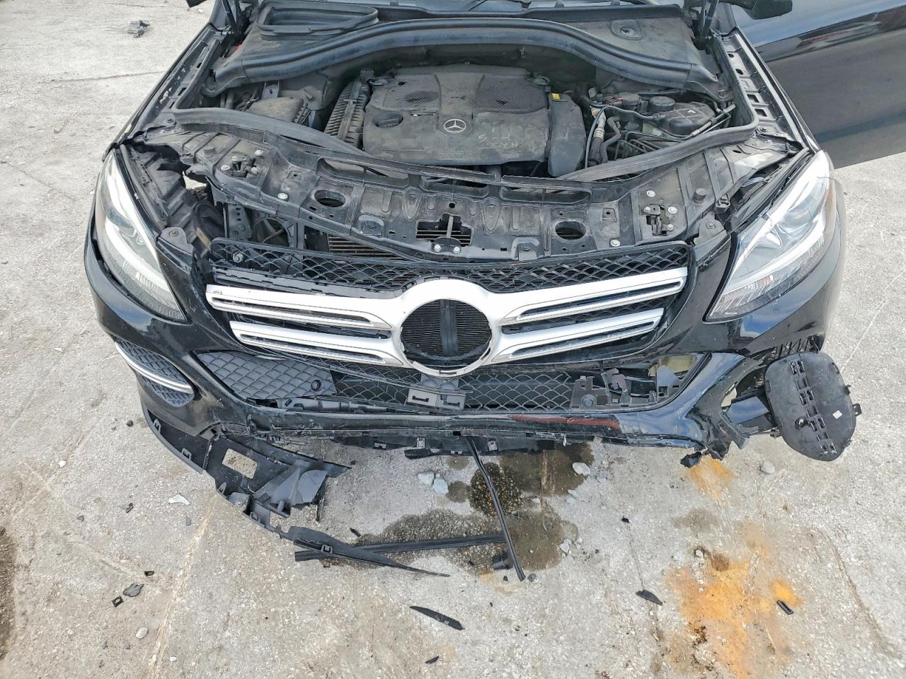 2017 Mercedes-benz Gle 350 Черный vin: 4JGDA5JB0HA930414