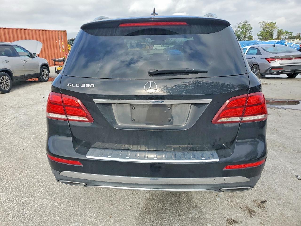 2017 Mercedes-benz Gle 350 Черный vin: 4JGDA5JB0HA930414