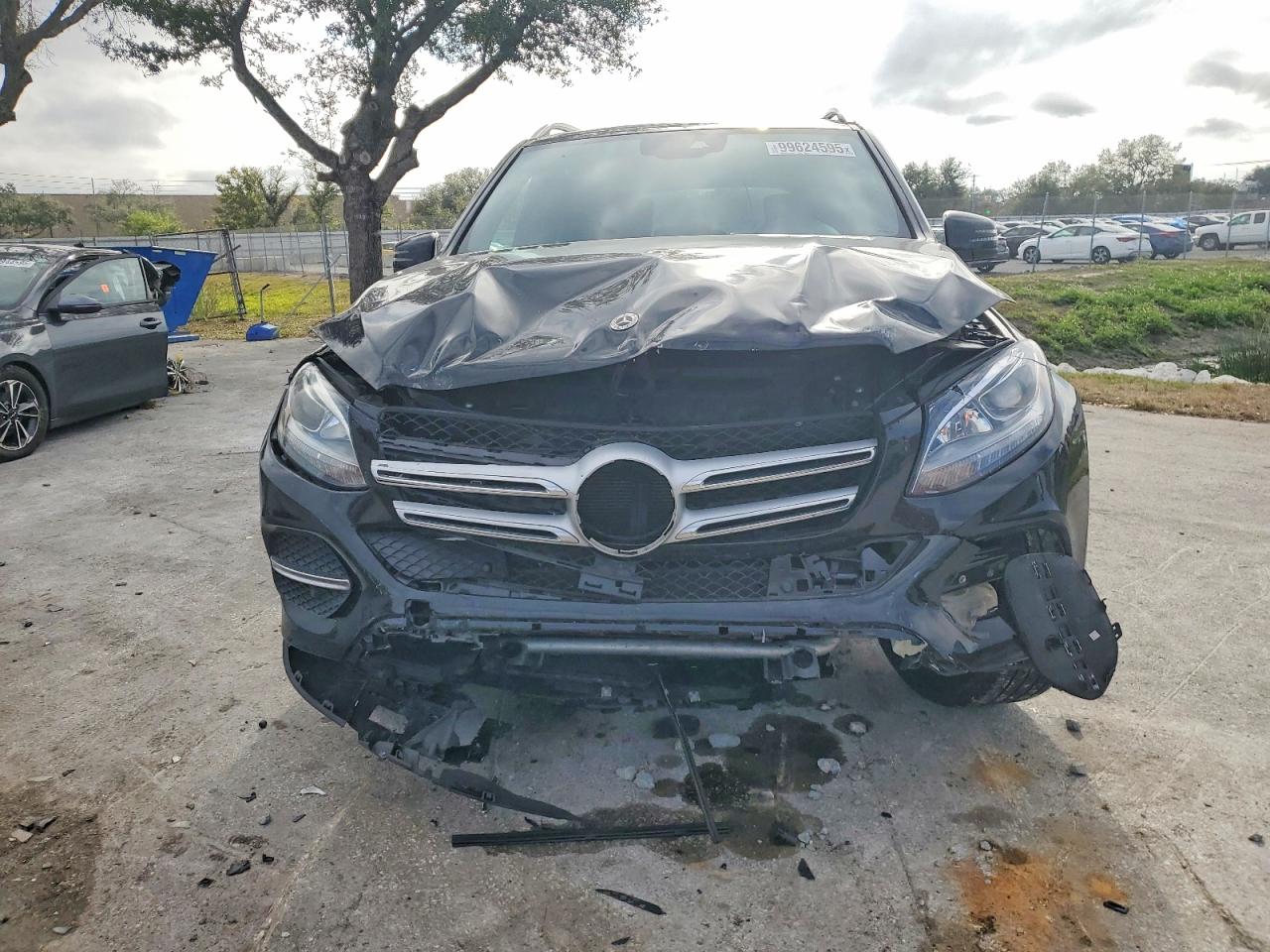 2017 Mercedes-benz Gle 350 Черный vin: 4JGDA5JB0HA930414