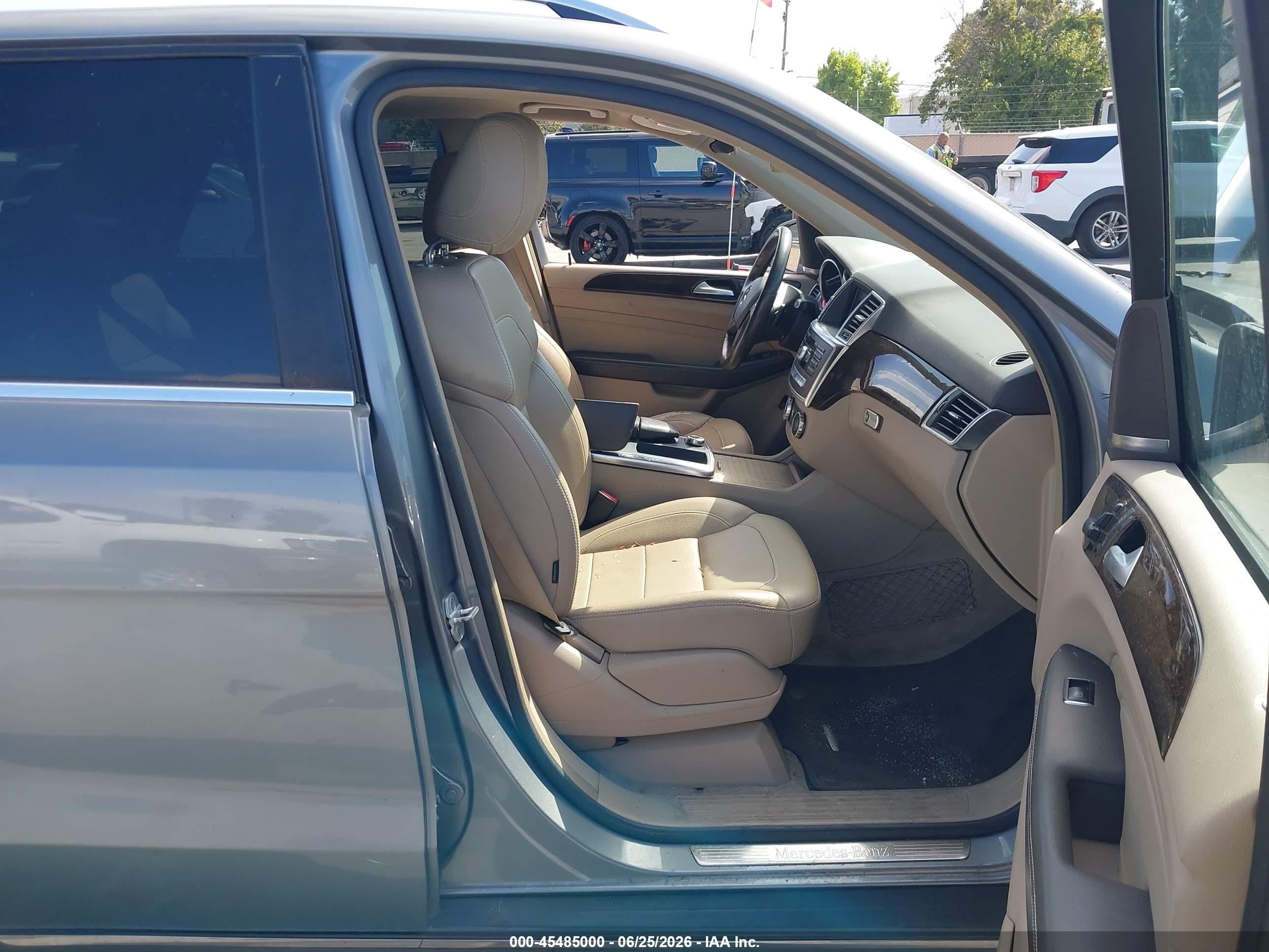 2013 Mercedes-benz Ml 350   Gray vin: 4JGDA5JB1DA198983