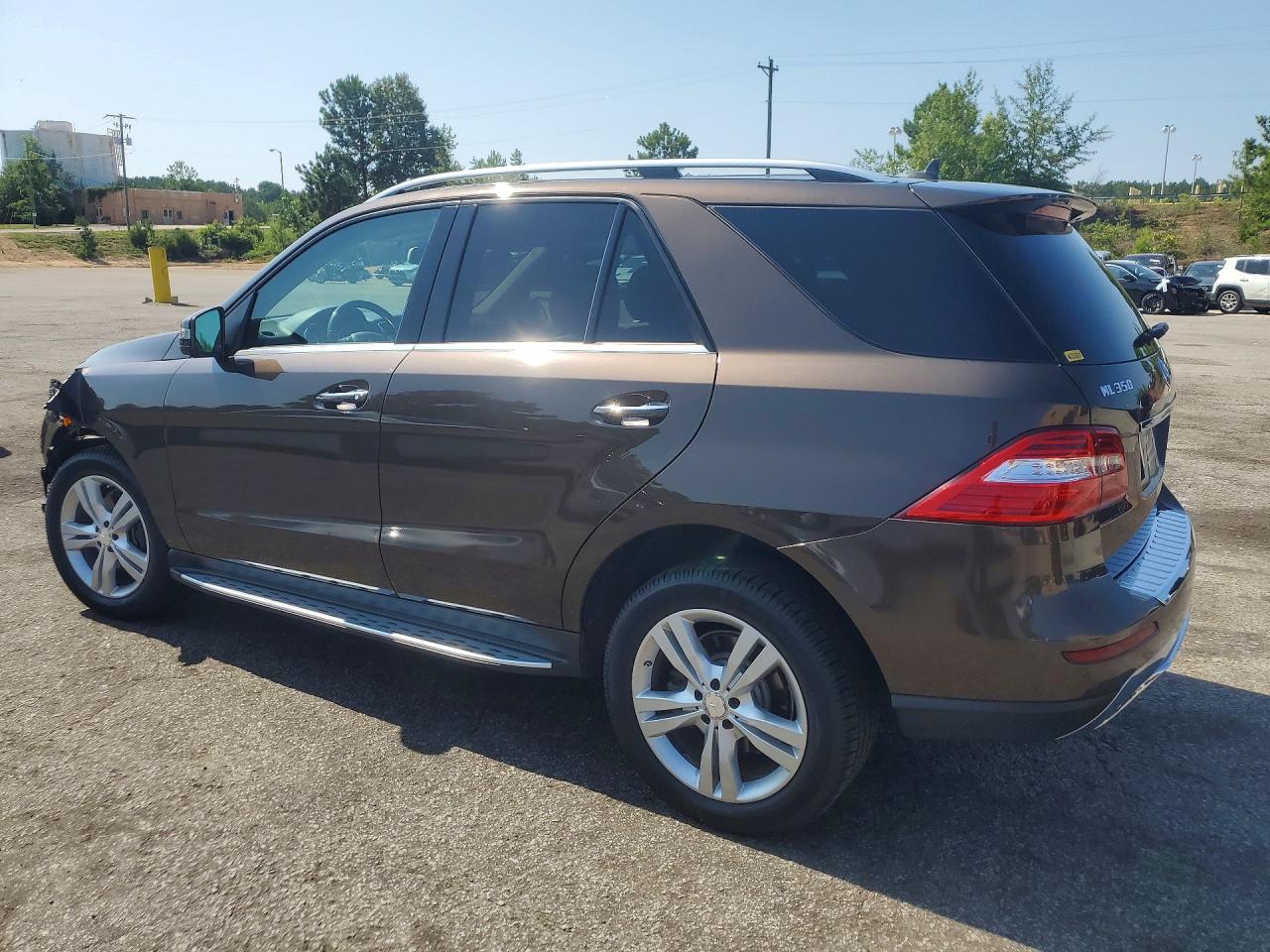 2014 Mercedes-benz Ml 350 Brown vin: 4JGDA5JB1EA268905