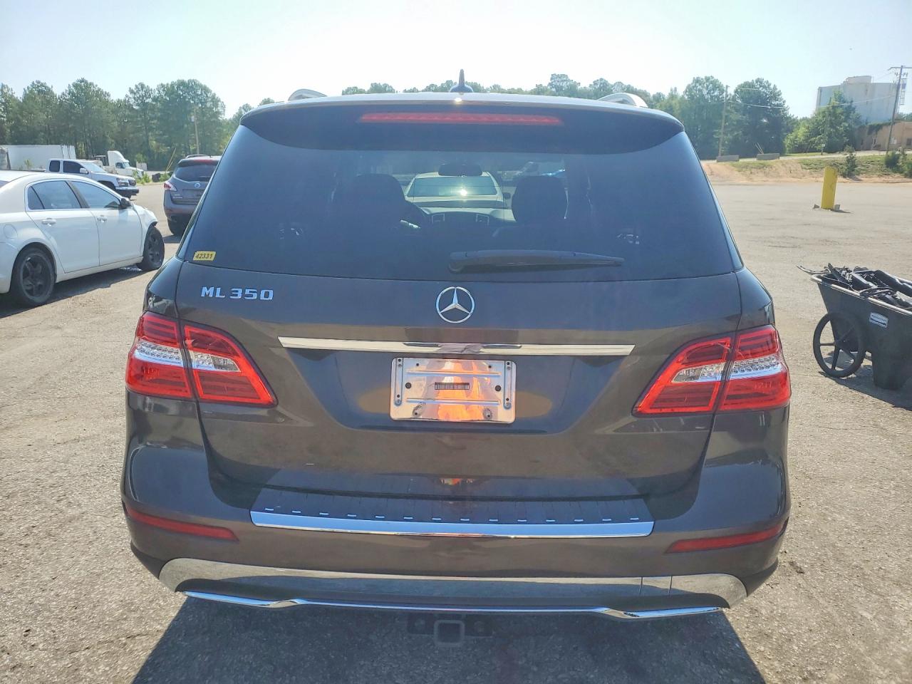 2014 Mercedes-benz Ml 350 Brown vin: 4JGDA5JB1EA268905