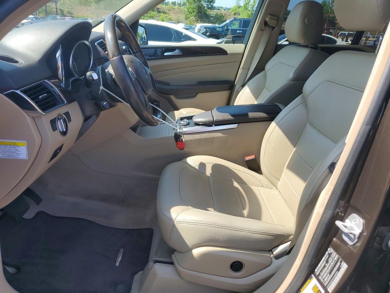 2014 Mercedes-benz Ml 350 Brown vin: 4JGDA5JB1EA268905
