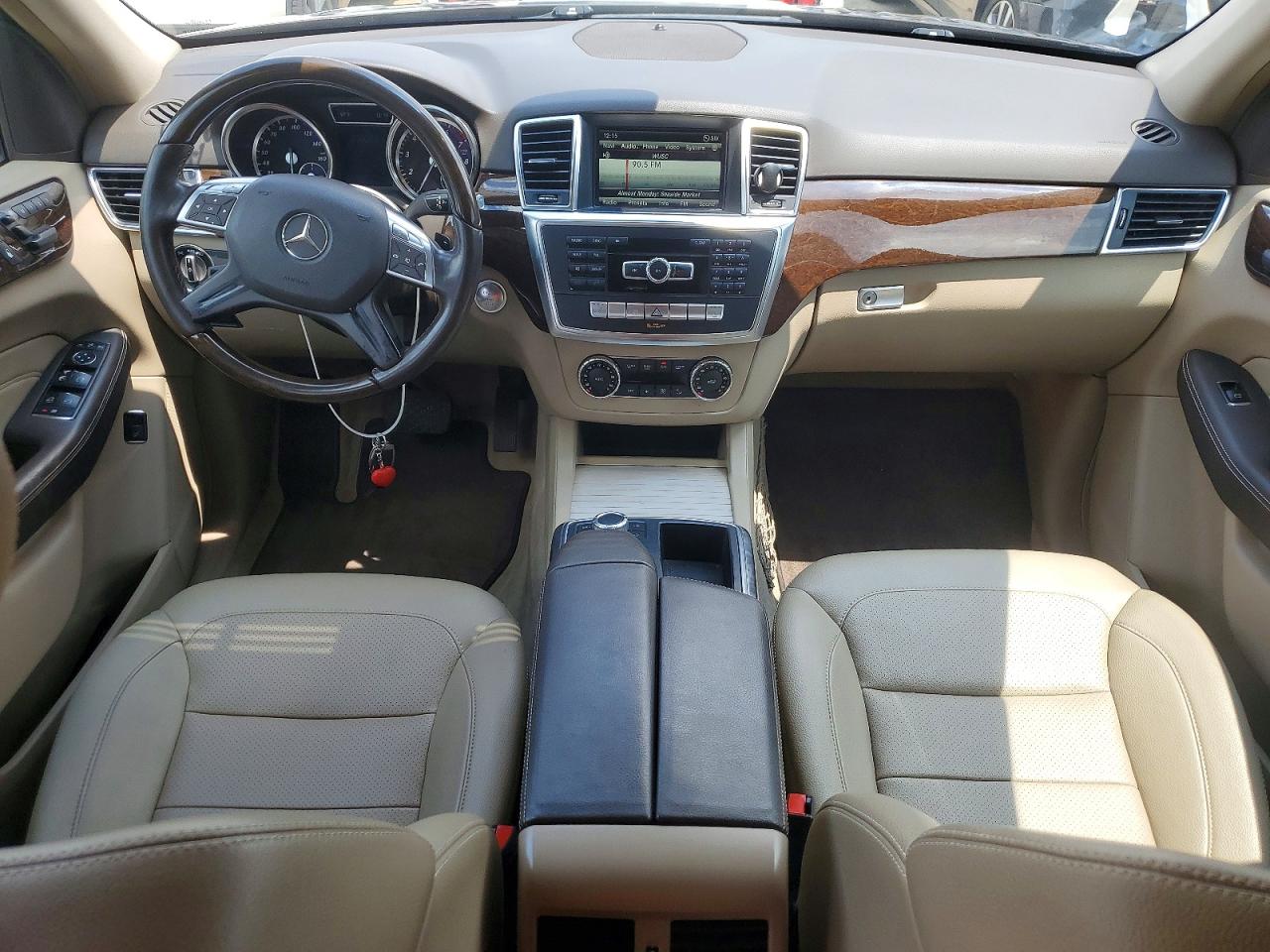 2014 Mercedes-benz Ml 350 Brown vin: 4JGDA5JB1EA268905