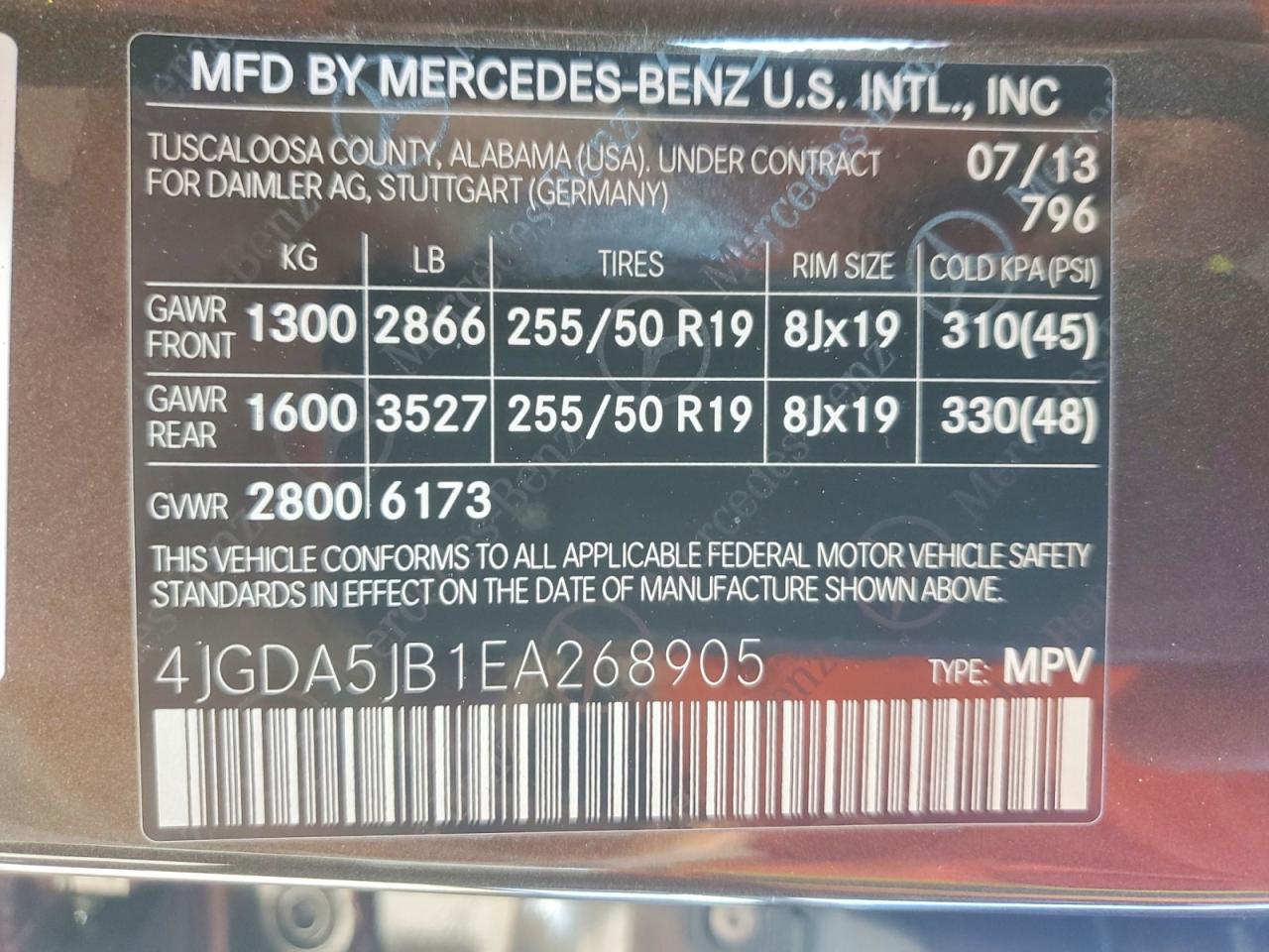 2014 Mercedes-benz Ml 350 Brown vin: 4JGDA5JB1EA268905