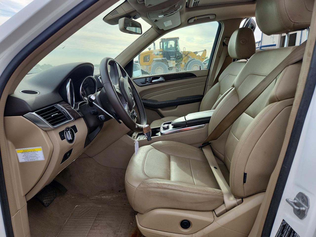 2014 Mercedes-benz Ml 350 White vin: 4JGDA5JB1EA282321
