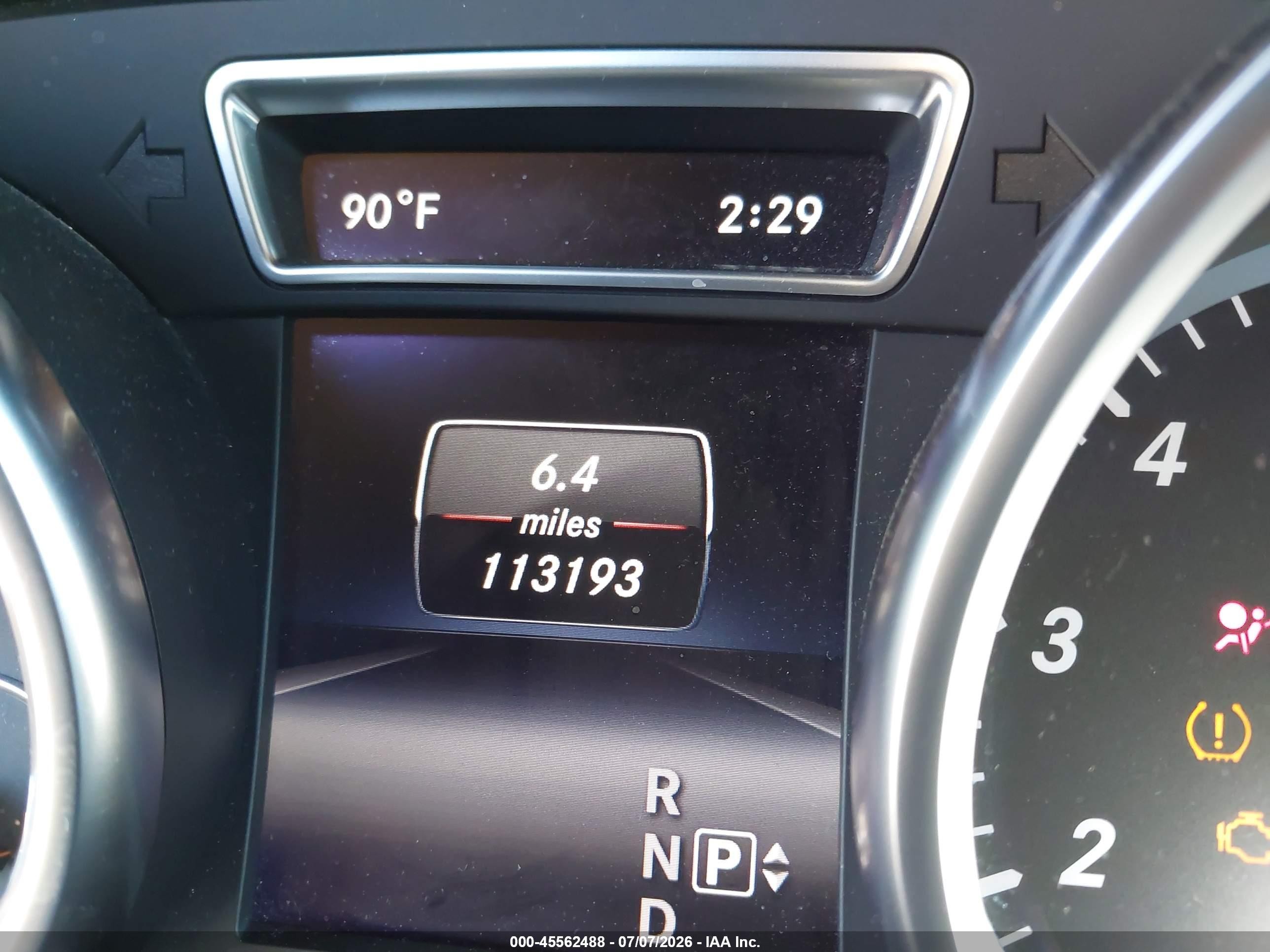 2014 Mercedes-benz Ml 350   Gray vin: 4JGDA5JB1EA403266