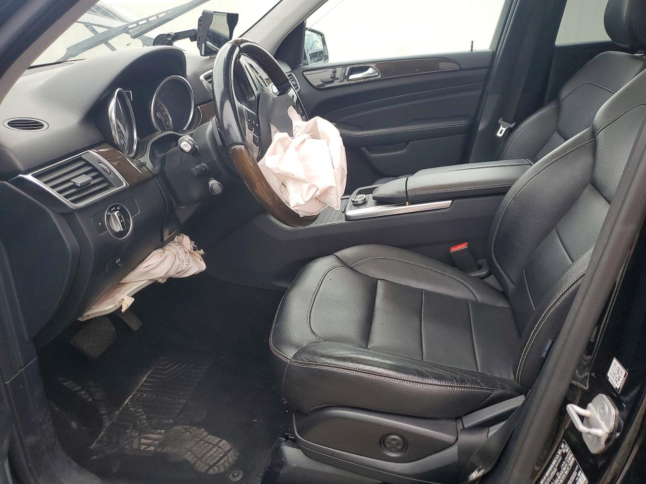 2015 Mercedes-benz Ml 350 Black vin: 4JGDA5JB1FA486134