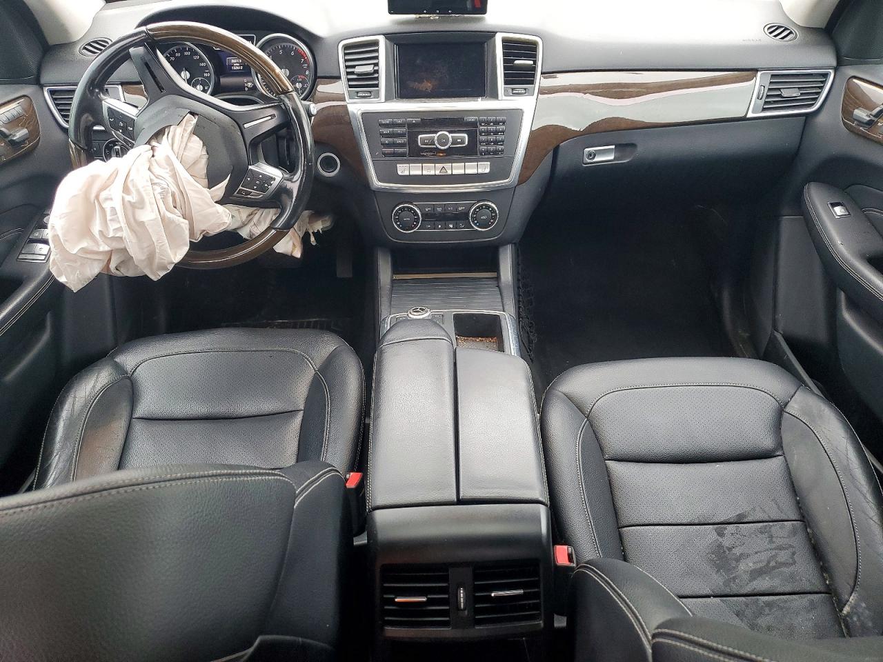 2015 Mercedes-benz Ml 350 Black vin: 4JGDA5JB1FA486134