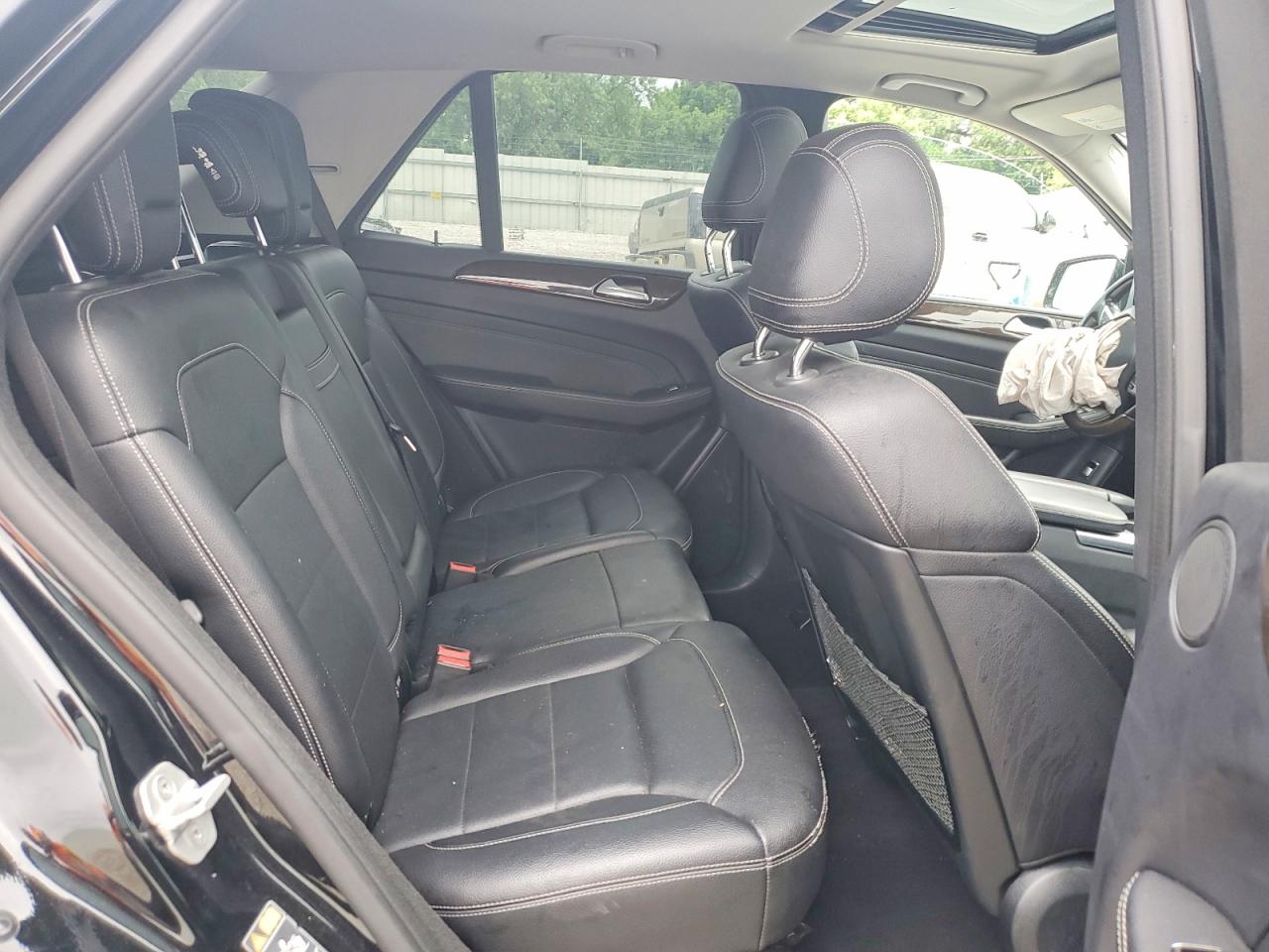 2015 Mercedes-benz Ml 350 Black vin: 4JGDA5JB1FA486134