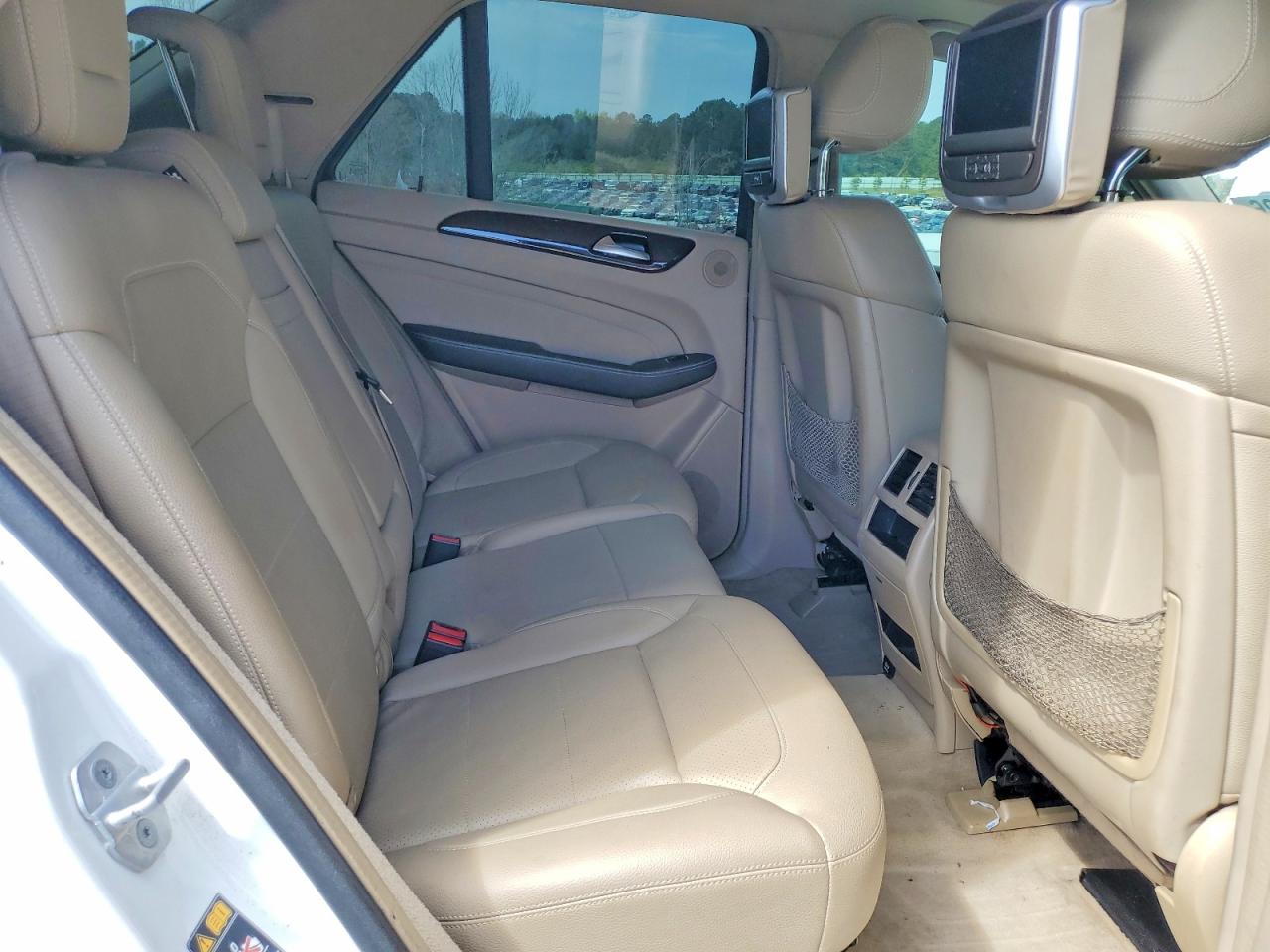2015 Mercedes-benz Ml 350 Белый vin: 4JGDA5JB1FA530083